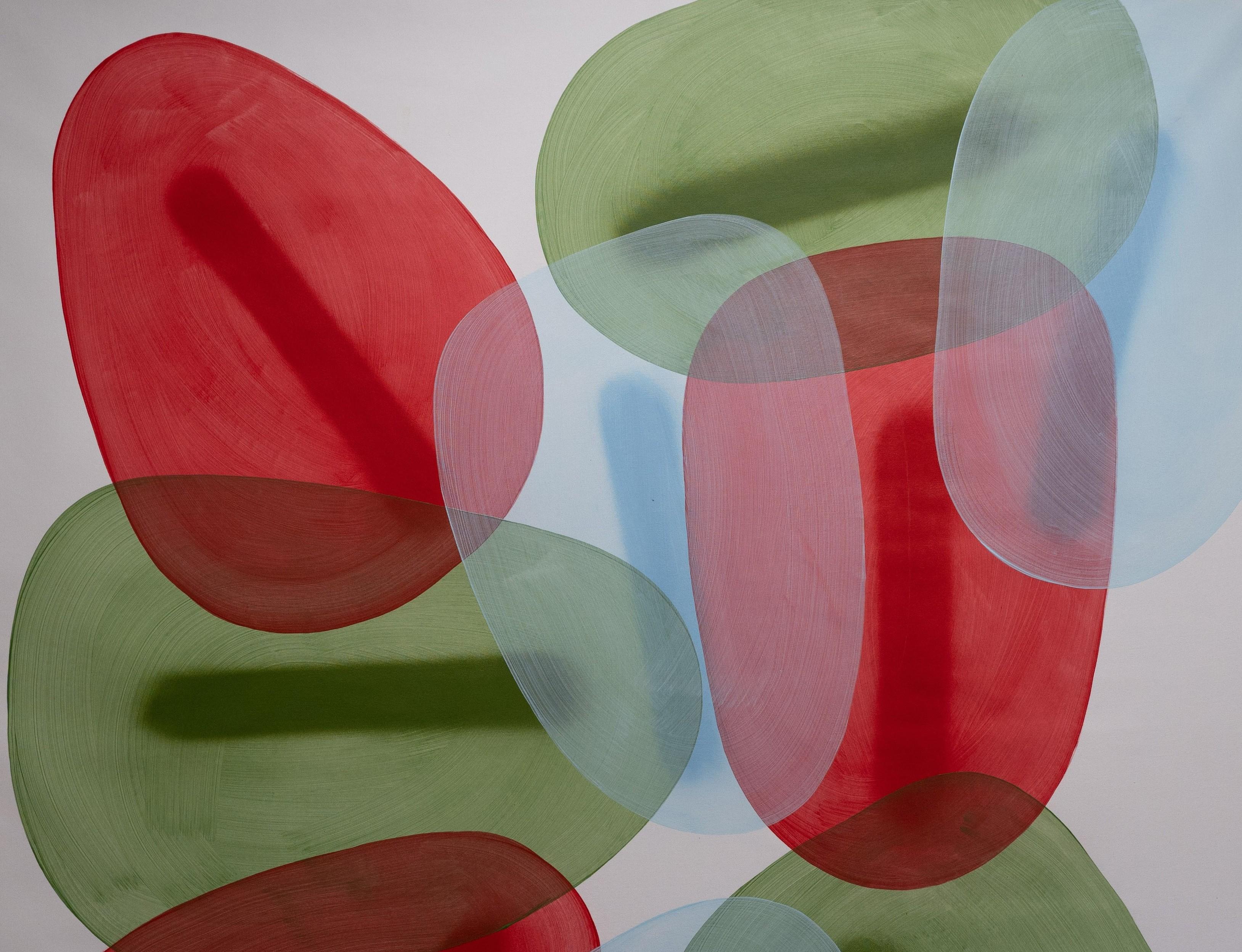 Las Mascaras VII. From Las Mascaras (The masks) Series - Painting by Juan Carlos Amador