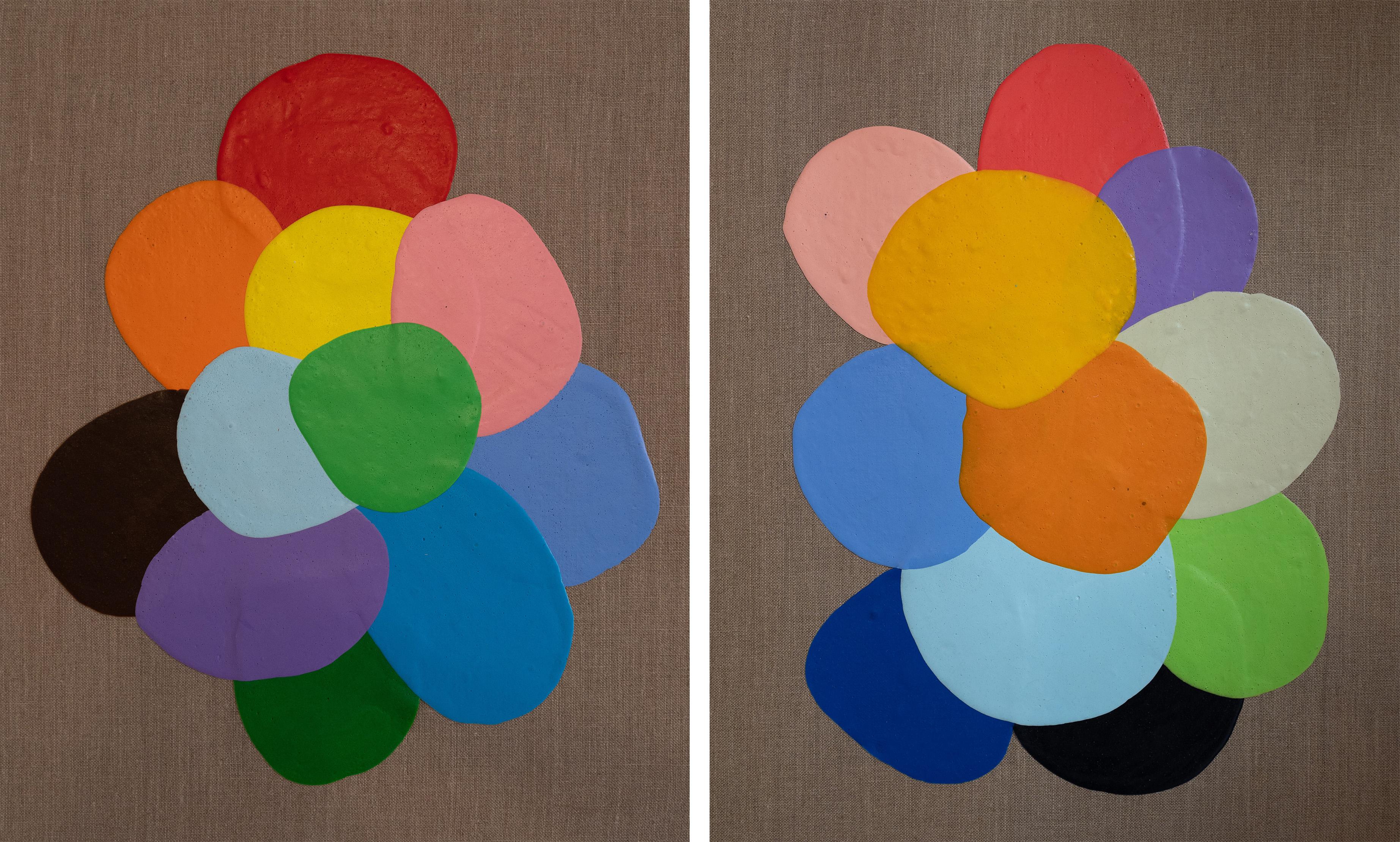 Ritmos Abstractos 7 and 6. From Ritmos abstractos (Abstract Rhythms) Series