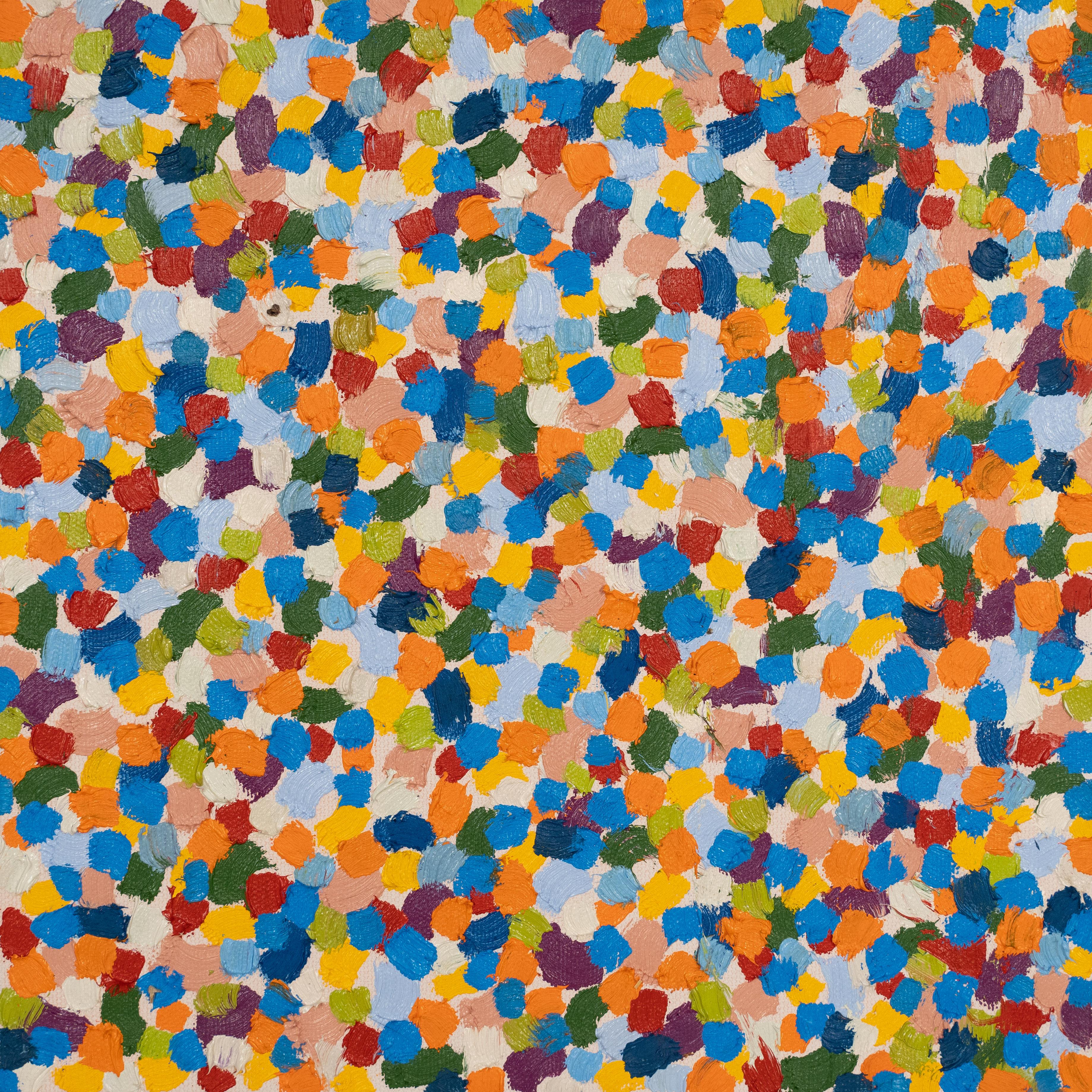 Untitled 8. From Ritmos abstractos (Abstract Rhythms) Series - Abstract Geometric Painting by Juan Carlos Amador