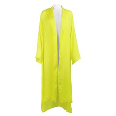 Juan Carlos Obando Satin Duster Coat