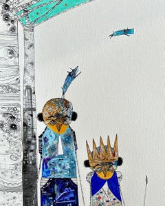 Original Figurative Portrait Painting by Cuban Artist Juan Carlos Vazquez Lima