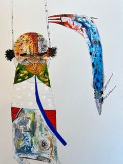 Minimalist Figurative Drawing by Cuban artist Juan Carlos Vazquez Lima