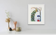 Minimalist Figurative Drawing by Cuban artist Juan Carlos Vazquez Lima