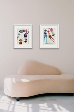 Original Figurative Portrait Painting by Cuban Artist Juan Carlos Vazquez Lima