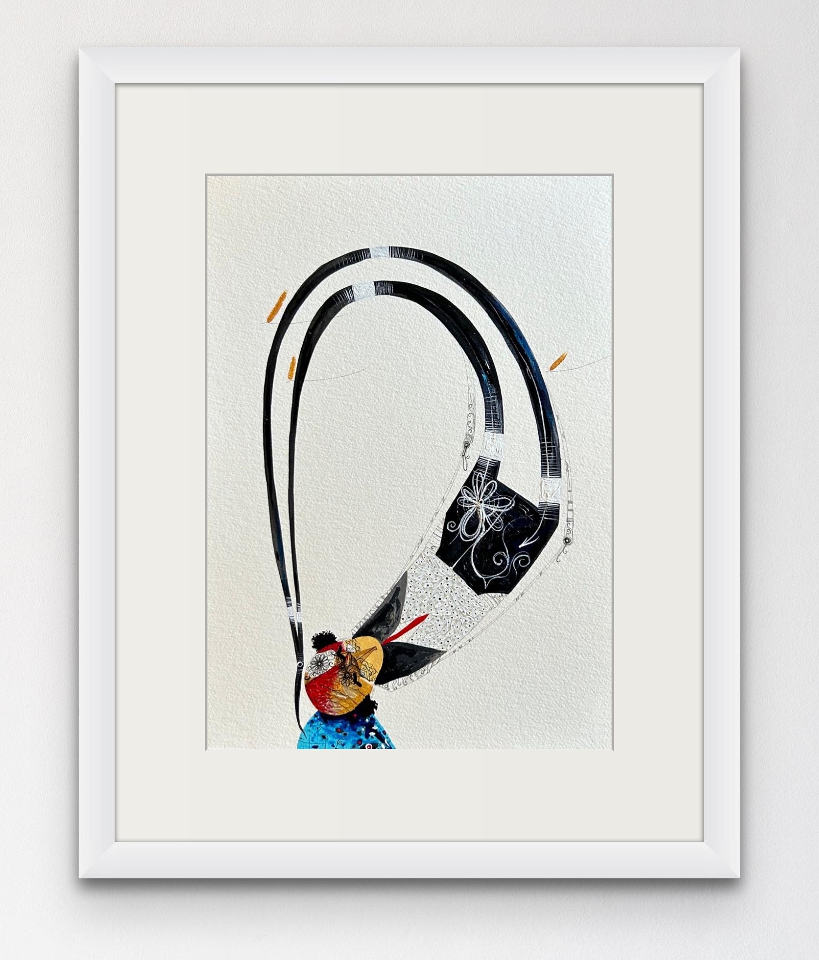 Original Figurative Portrait Painting by Cuban Artist Juan Carlos Vazquez Lima For Sale 1