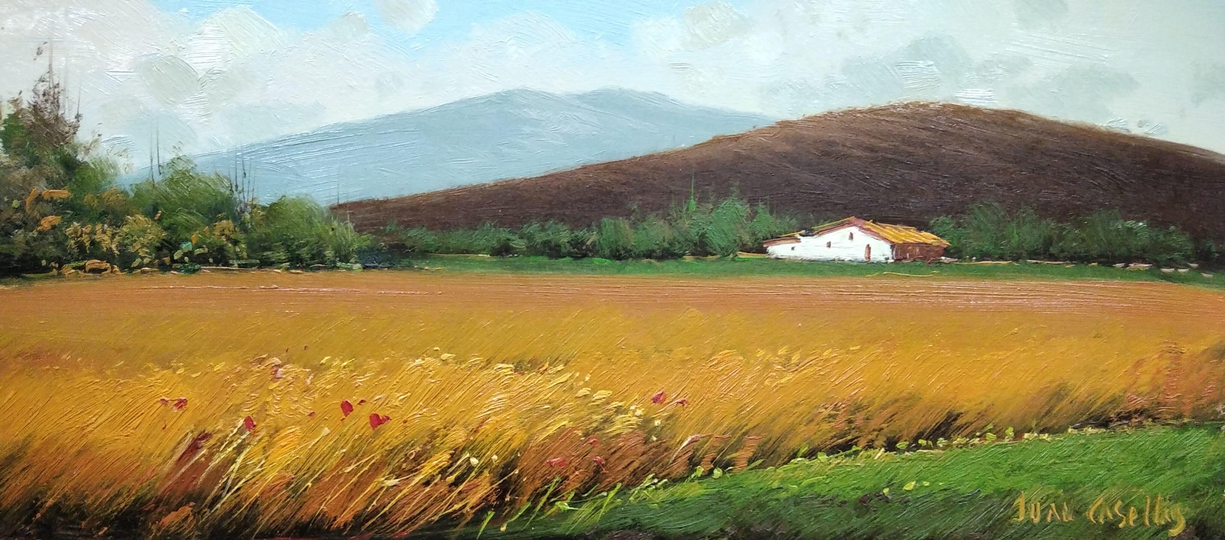 Juan Casellas  Landscape Painting - Untitled 