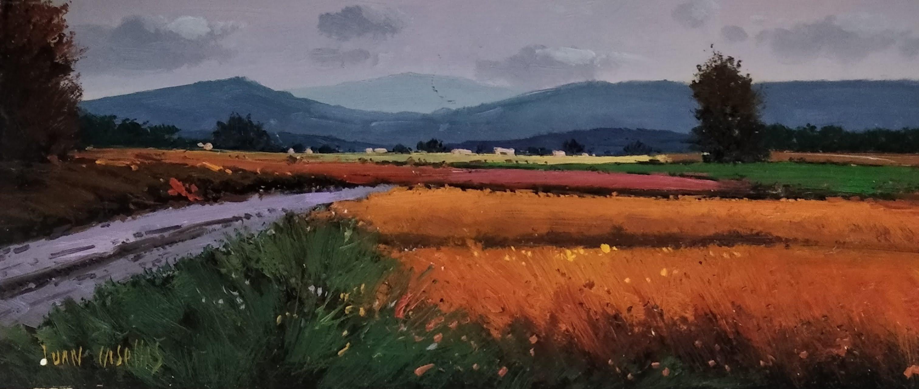 Landscape Painting Juan Casellas  - Sans titre 
