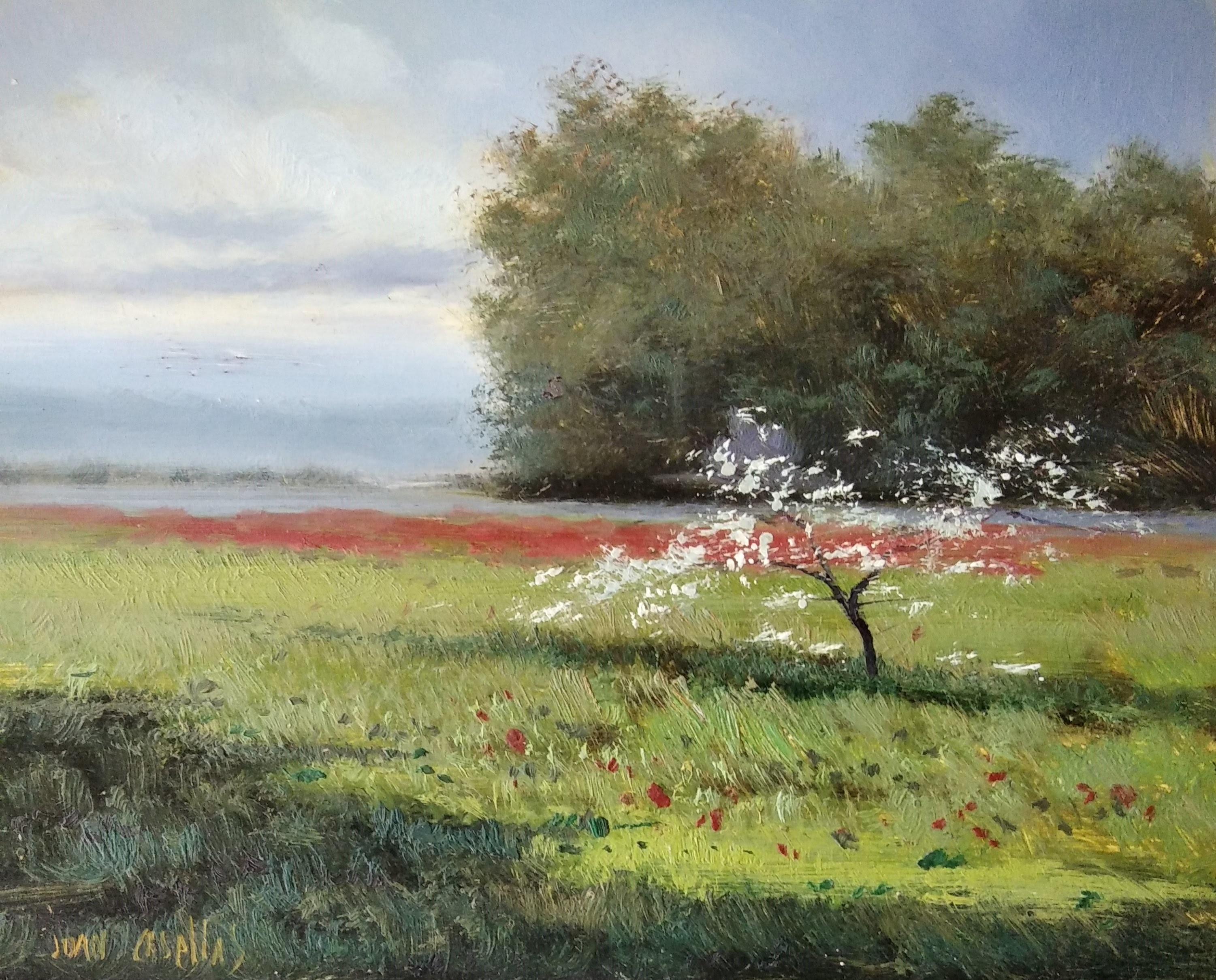 Landscape Painting di Juan Casellas  - Senza titolo