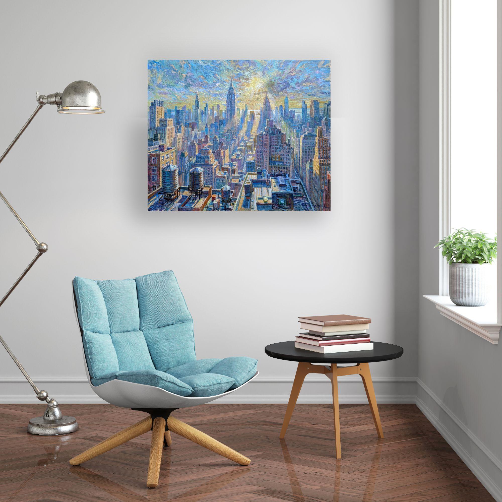 Esta excepcional obra de arte está actualmente expuesta y a la venta en la Galería de Arte Contemporáneo Signet y en Internet.

