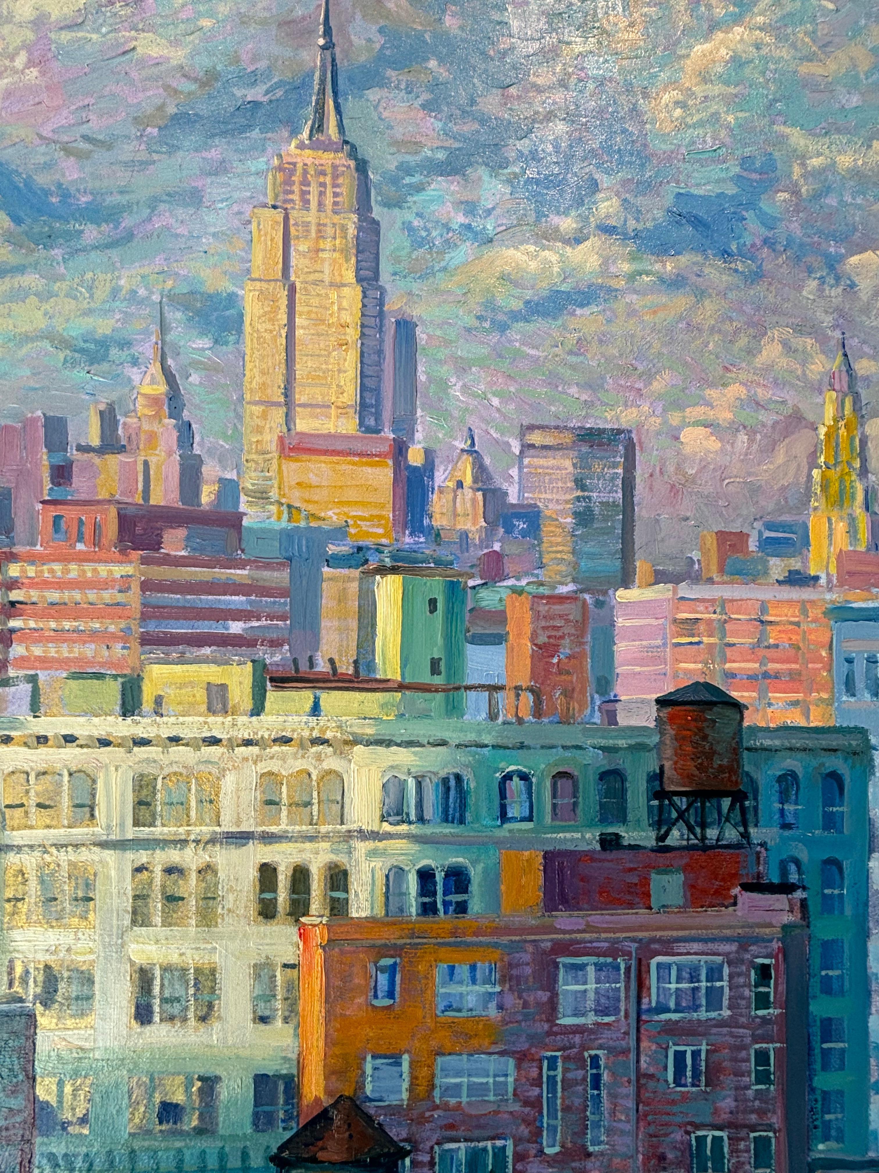 Questa eccezionale opera d'arte è attualmente in mostra e in vendita presso la Signet Contemporary Art Gallery e online.

Entra nelle vibranti strade di New York con 