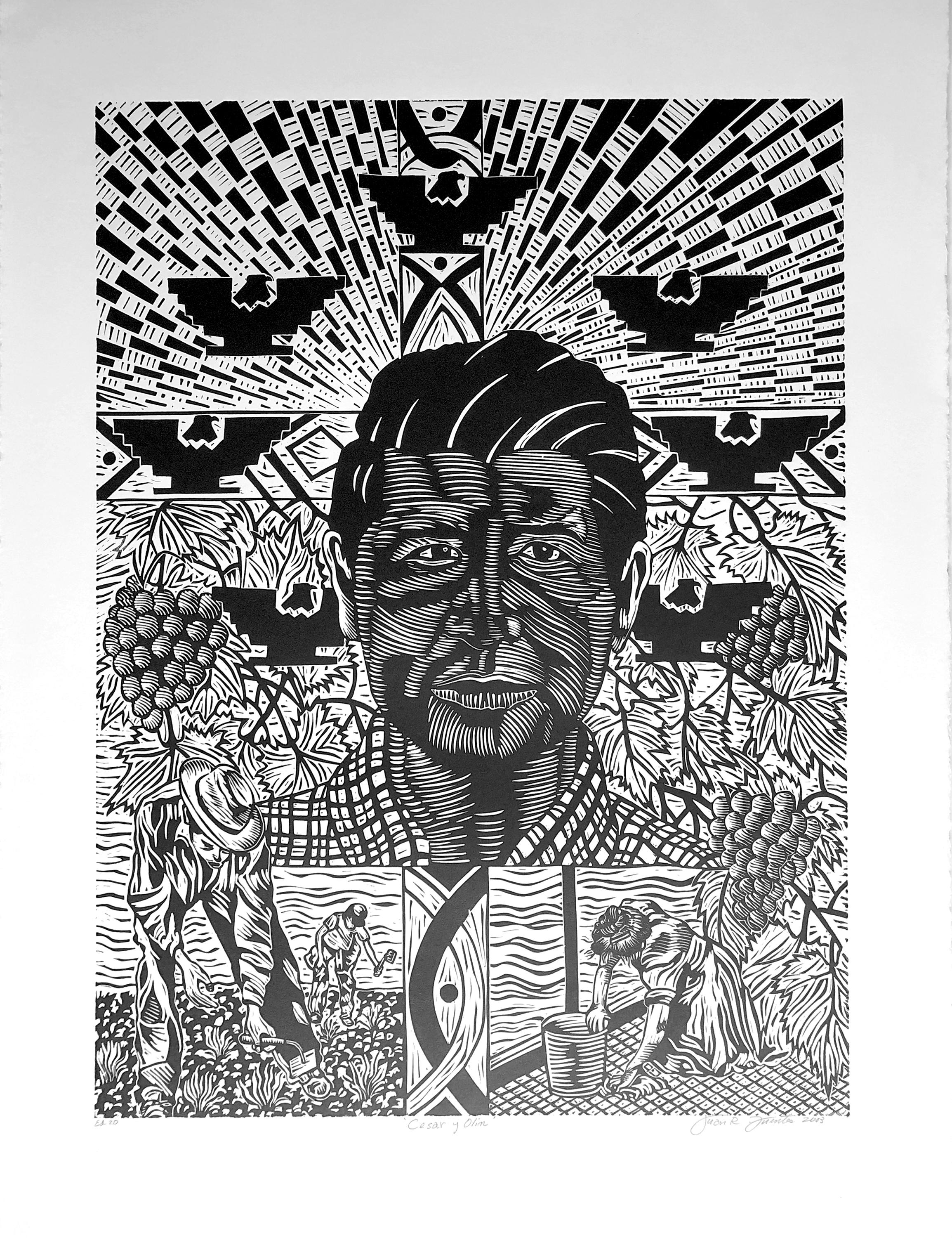 Cesar y Olin, by Juan Fuentes For Sale 1