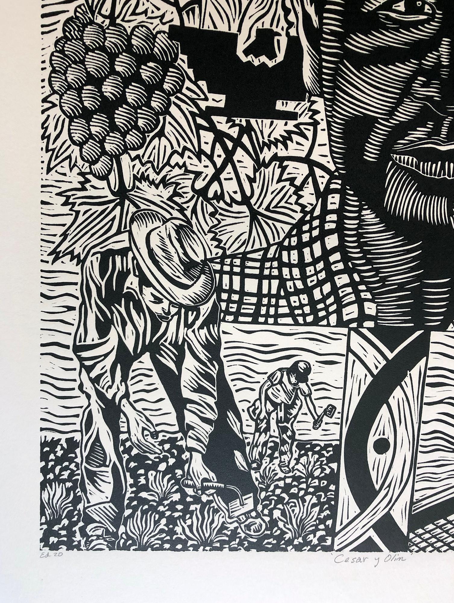 Cesar y Olin, by Juan Fuentes For Sale 2
