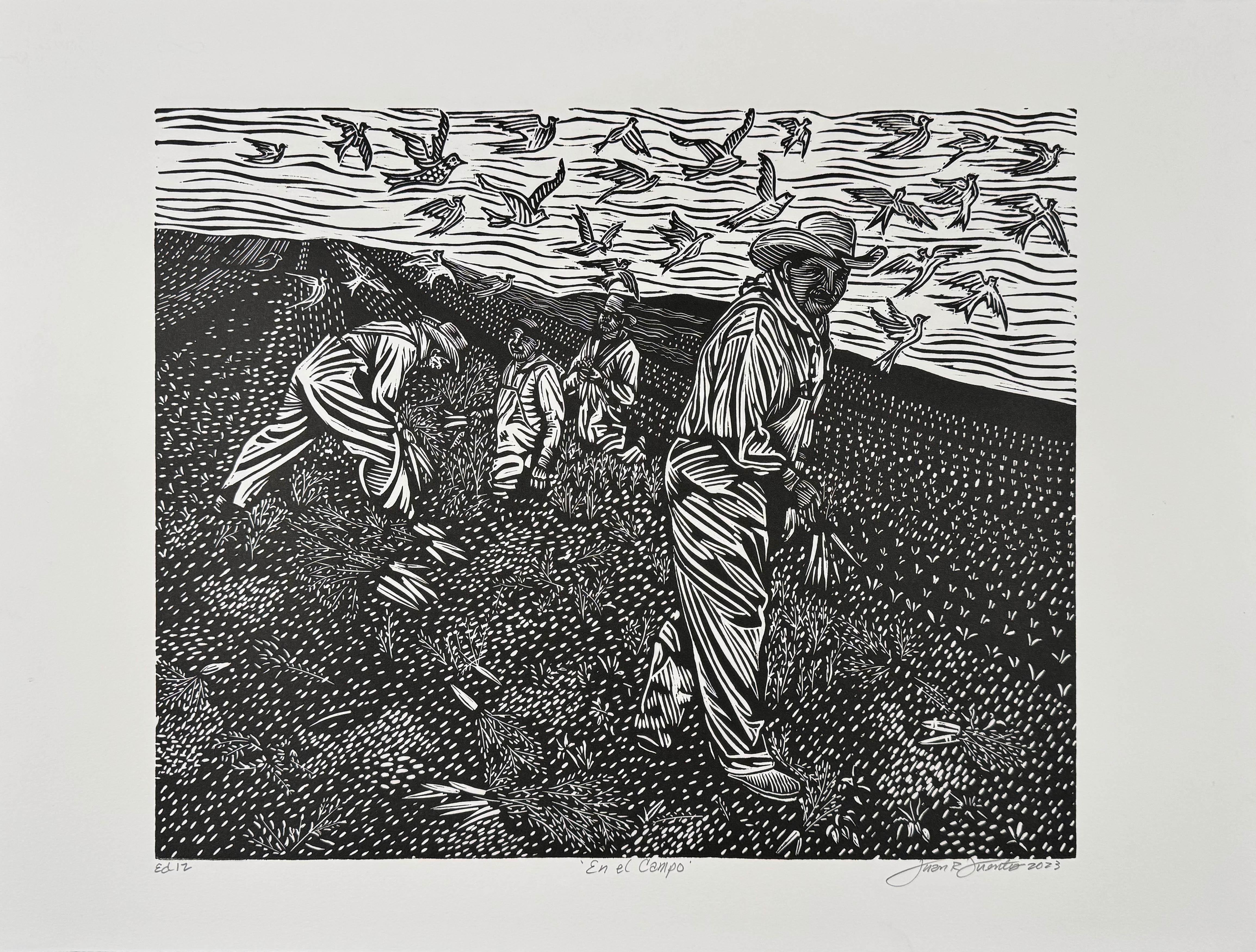 En el Campo – Print von Juan Fuentes