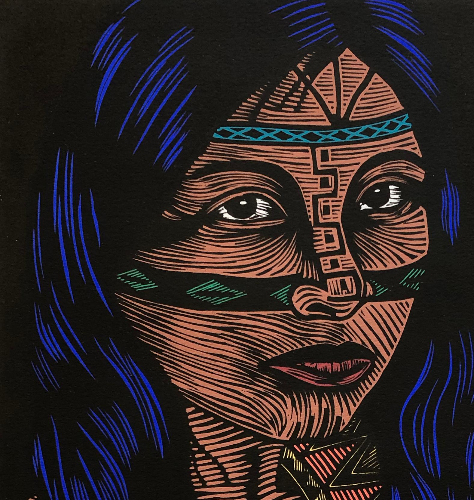Micaela (color version), by Juan Fuentes For Sale 5
