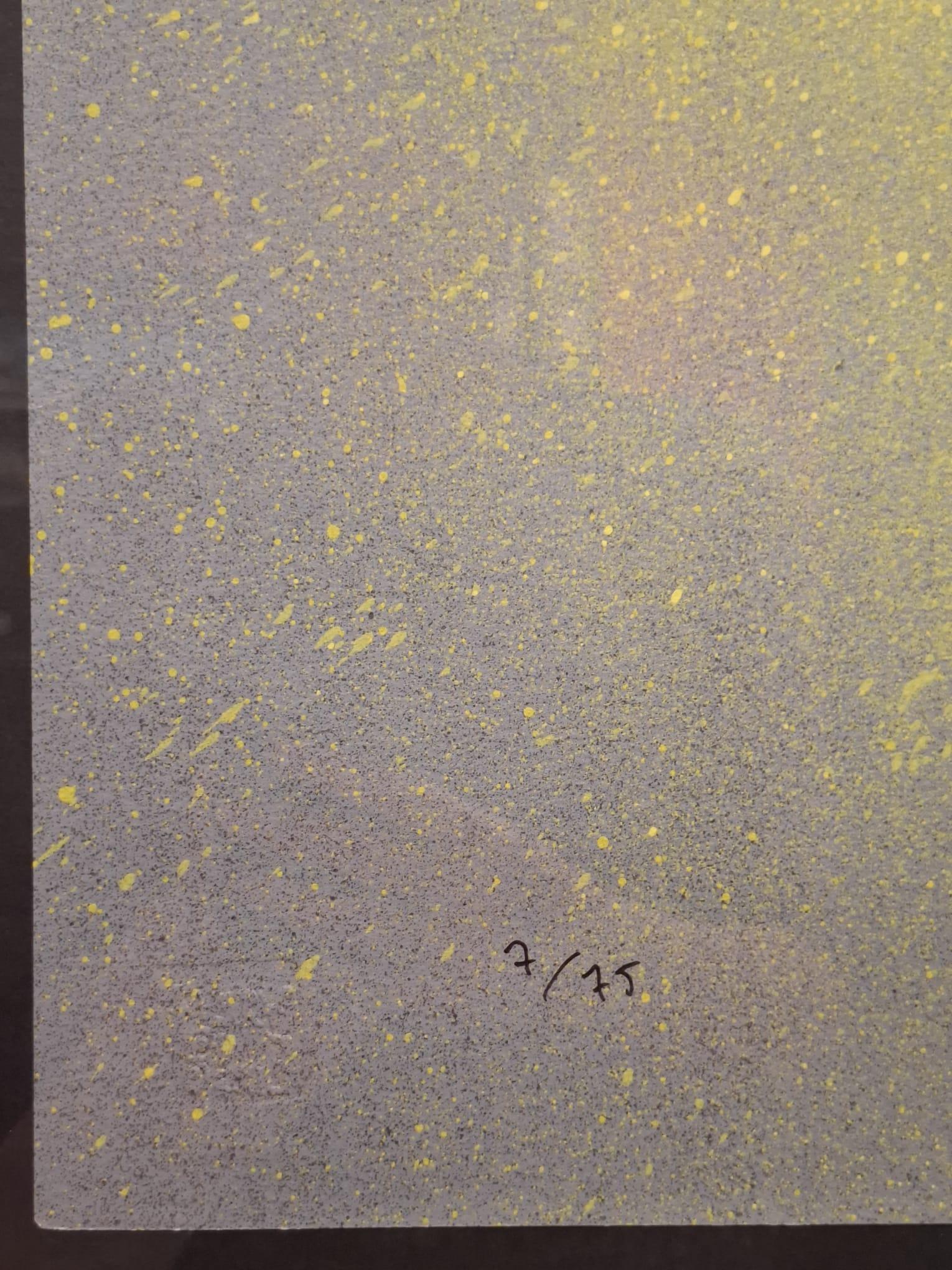 Éclipse - Abstrait Print par Juan Genoves
