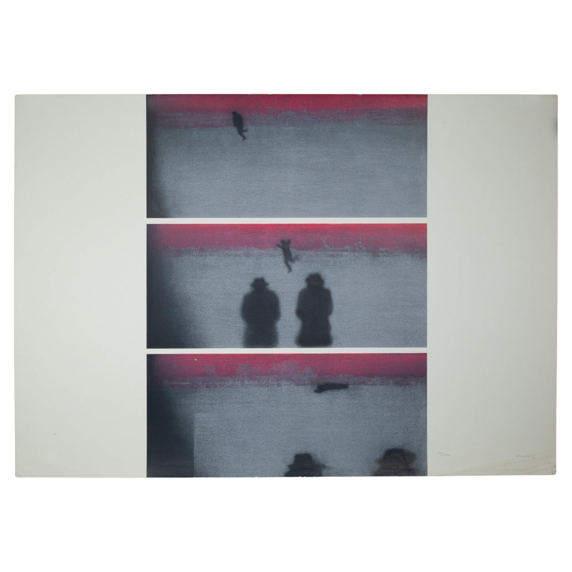 Juan Genoves, Untitled, Serigraph, Limited Edition 20/170, Signed, 1971