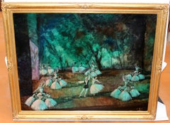 Les Sylphides - Óleo sobre tela
