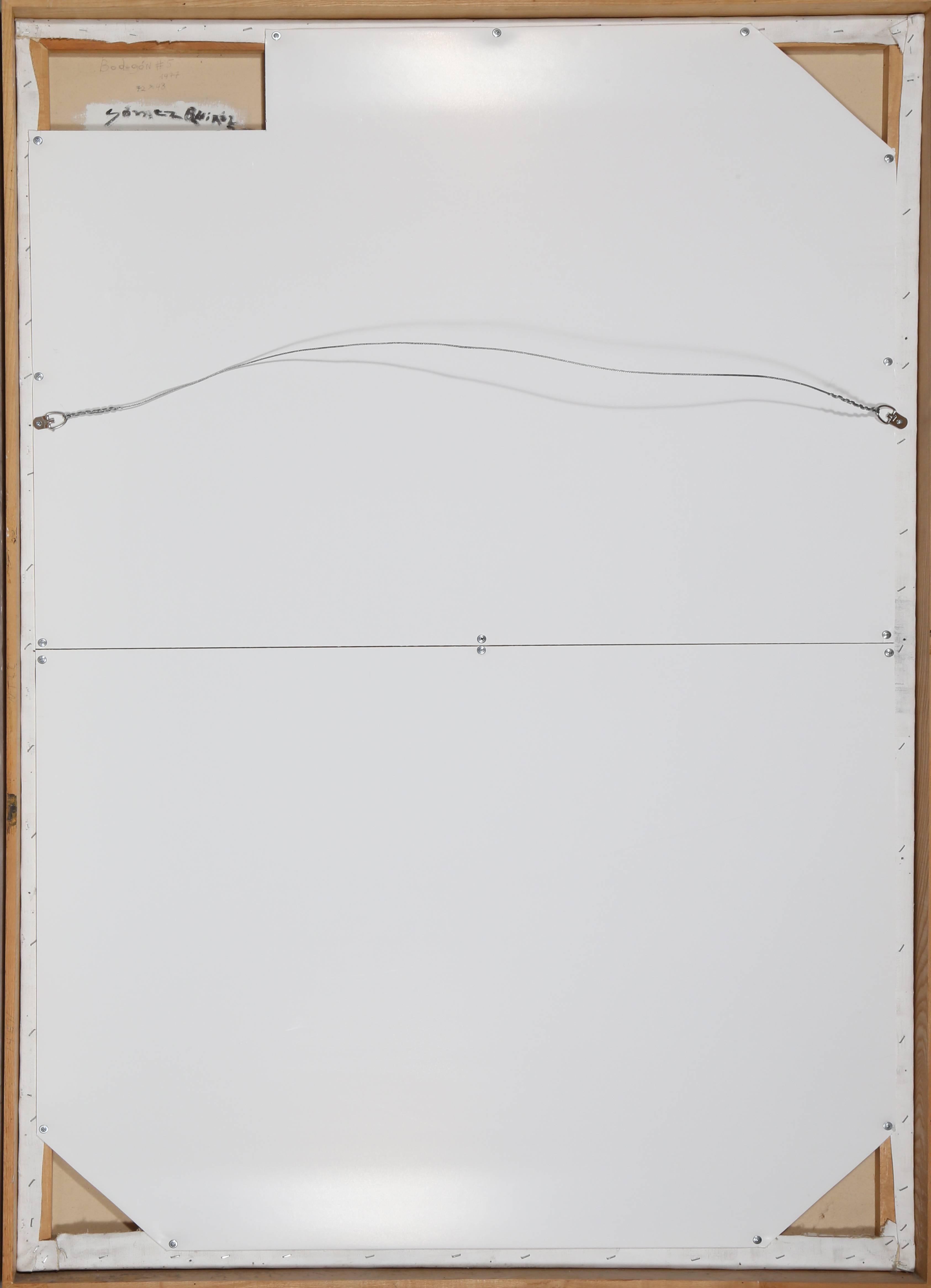 Surrealistisches Stillleben von Juan Gomez Quiroz, Bodegon 5 im Angebot 2