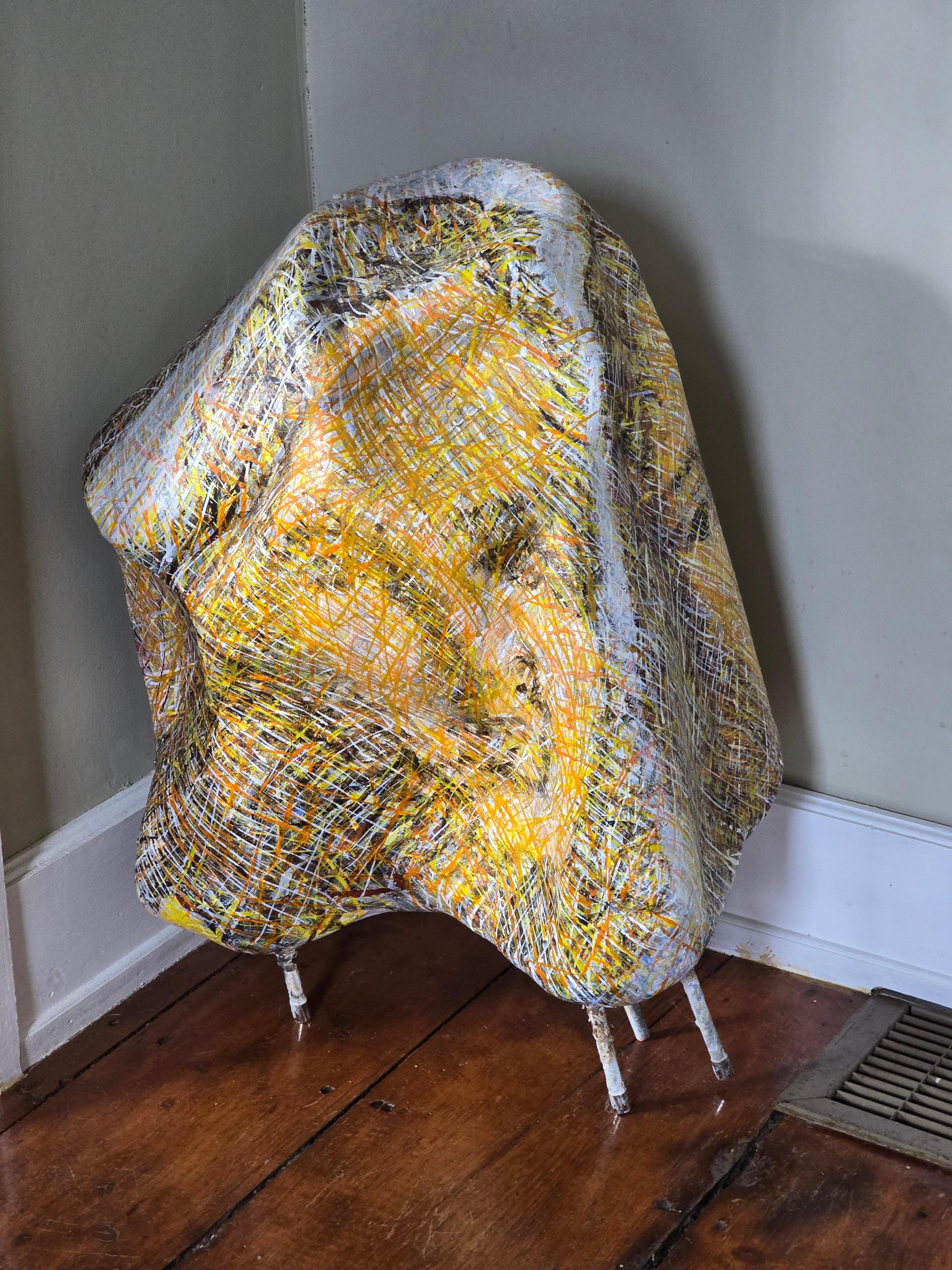 Ana - Sculpture by Juan Gomez Quiroz