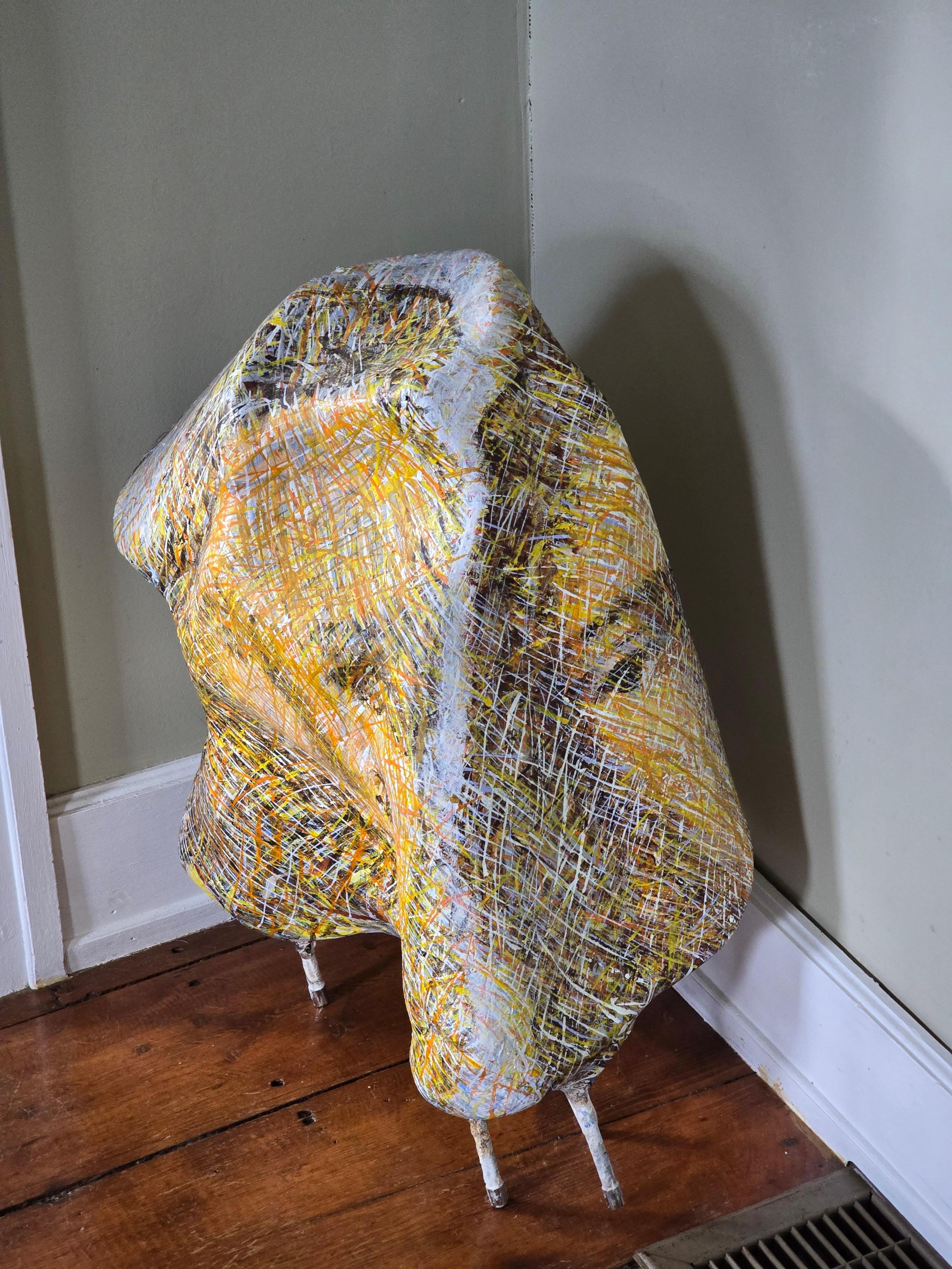 Ana - Post-Modern Sculpture by Juan Gomez Quiroz