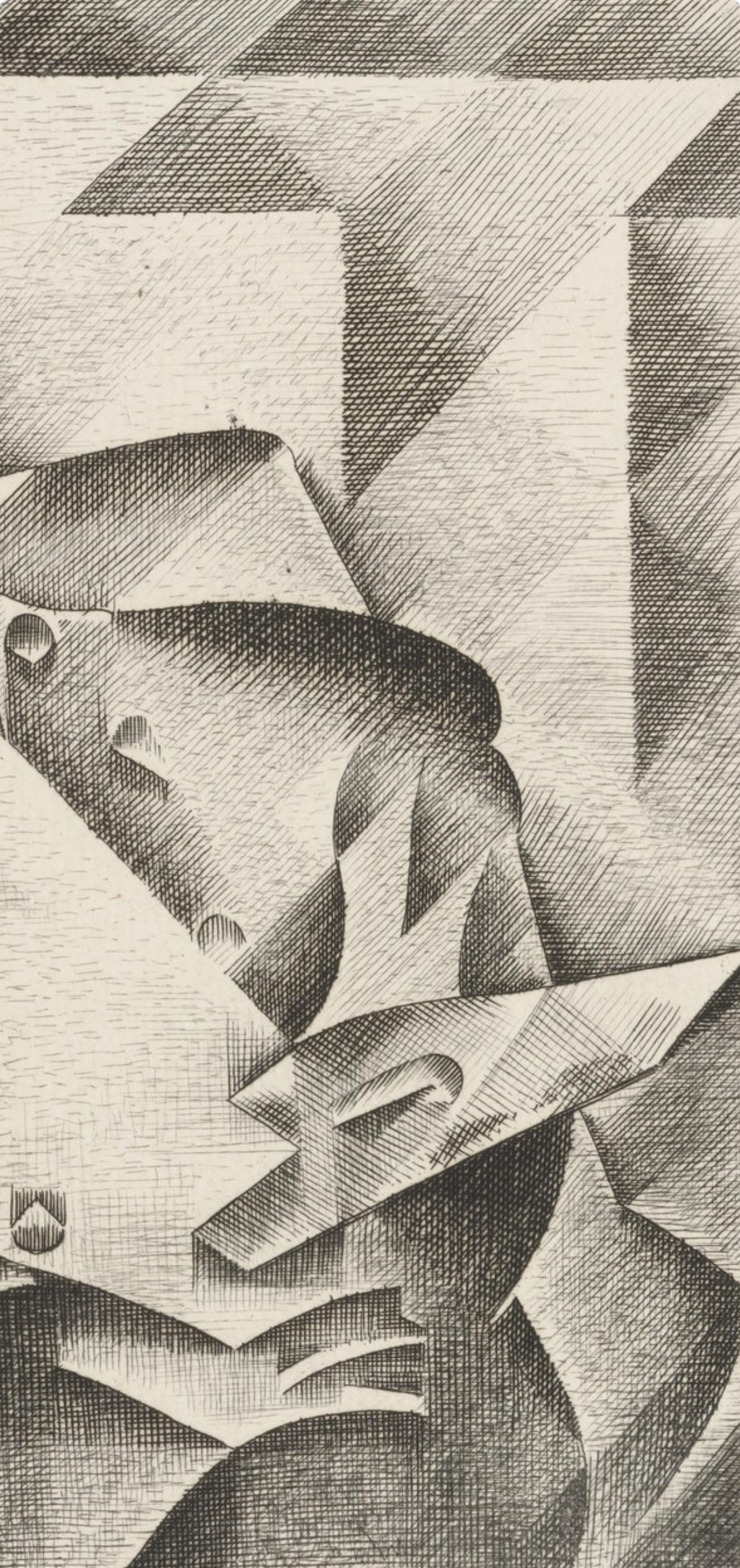 Gris, Komposition, Du cubisme (nach) (Moderne), Print, von Juan Gris