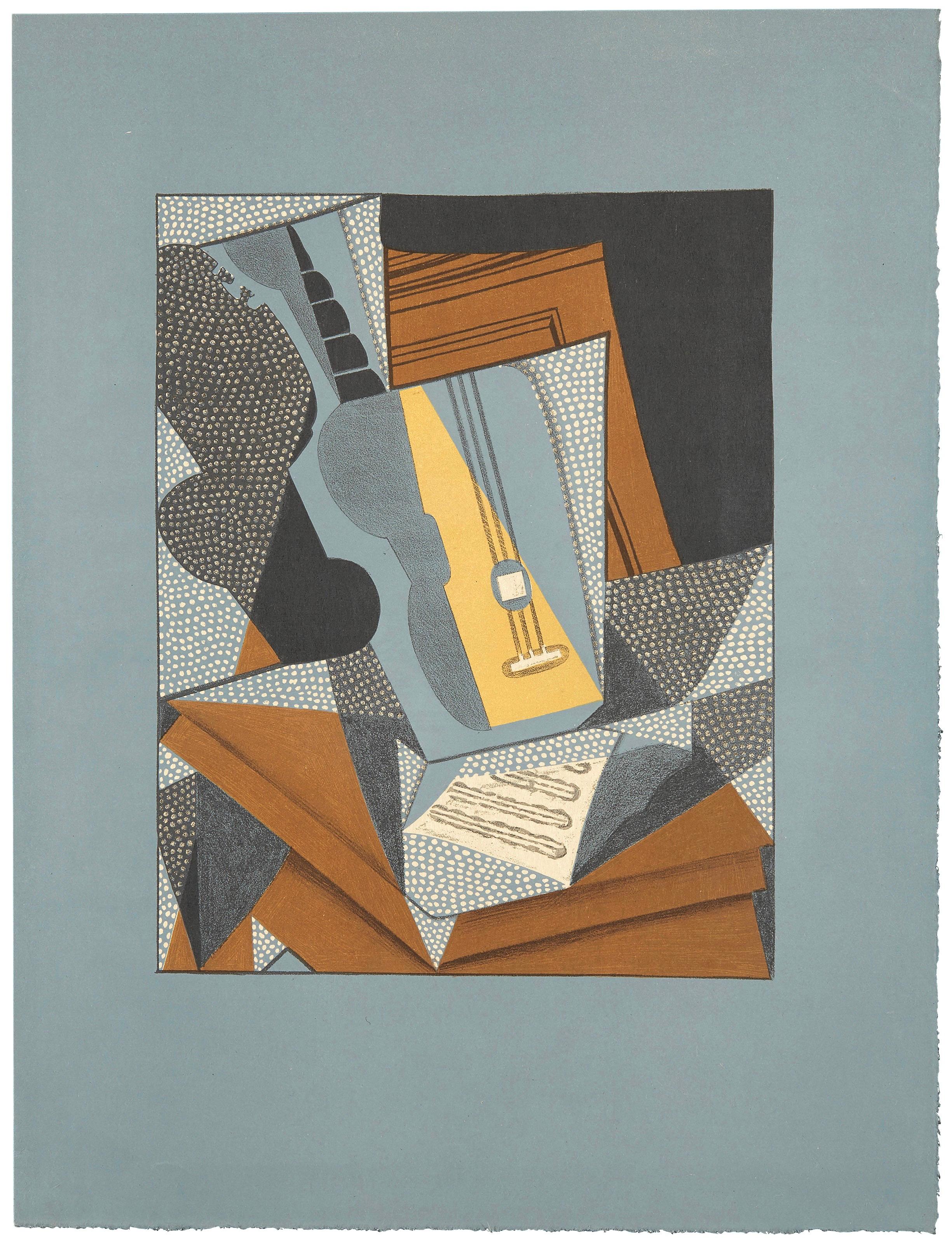 Lithograph on vélin des papeteries d'Arches paper. Paper Size: 16.93 x 12.99 inches. Inscription: Unsigned and unnumbered, as issued. Catalogue raisonné reference: Kahnweiler, Daniel-Henry. Juan Gris: His Life and Work. Abrams, 1969, illustration