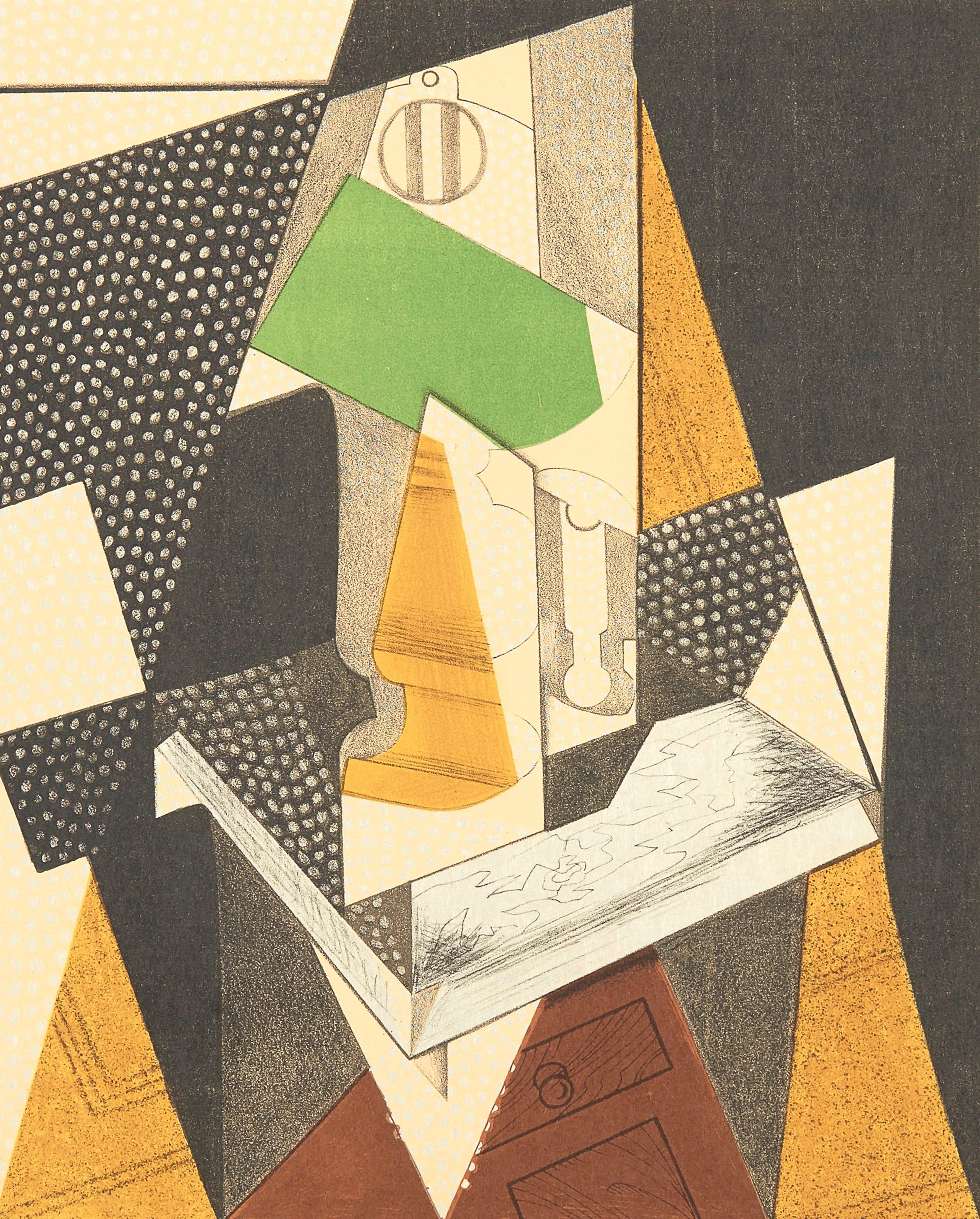 Gris, La Lampe (Kahnweiler 26), Au Soleil du Plafond (dopo)