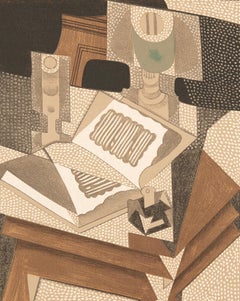 Gris, Le Livre (Kahnweiler 26), Au Soleil du Plafond (after)
