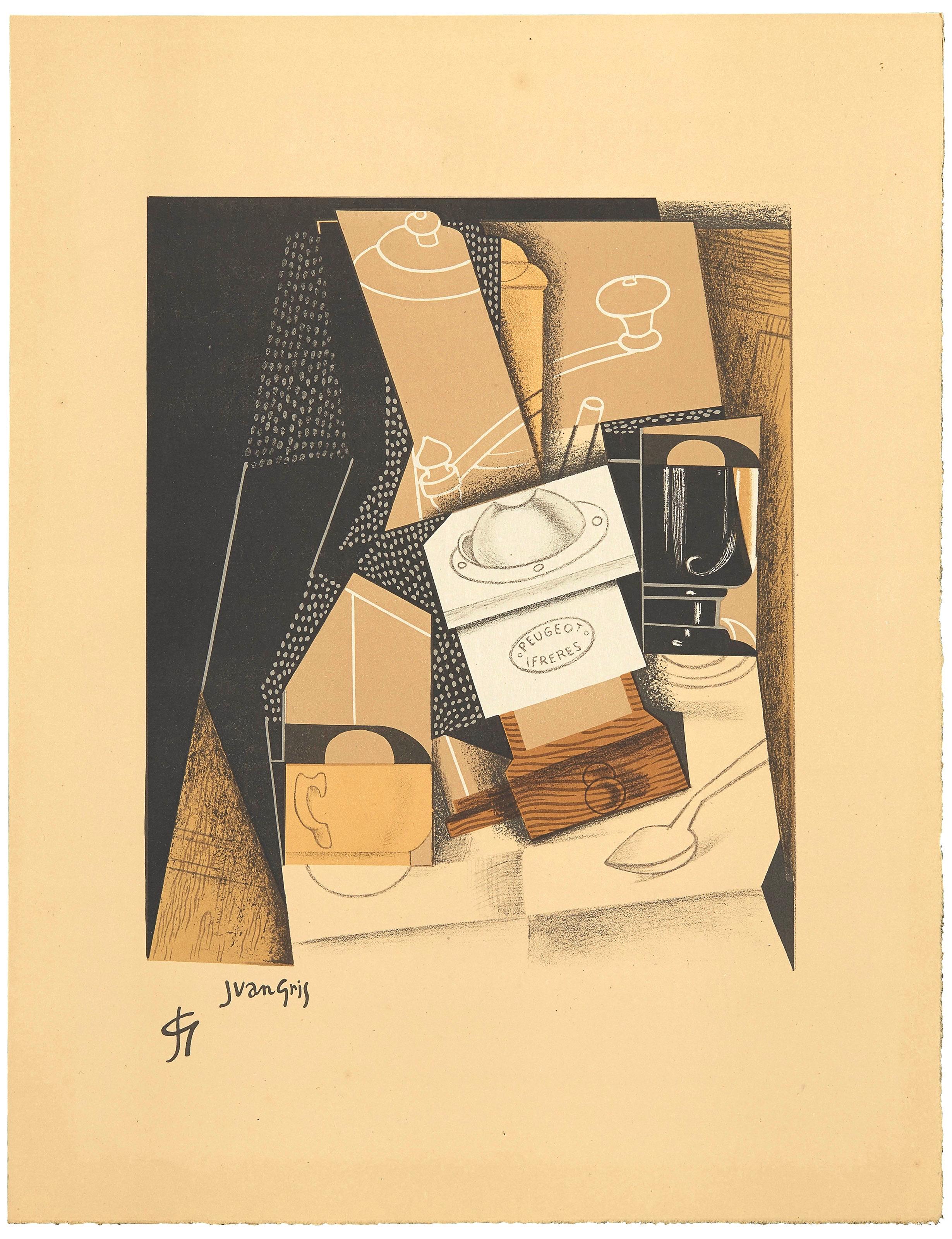 Lithograph on vélin des papeteries d'Arches paper. Paper Size: 16.93 x 12.99 inches. Inscription: Signed in the plate and unnumbered, as issued. Catalogue raisonné reference: Kahnweiler, Daniel-Henry. Juan Gris: His Life and Work. Abrams, 1969,