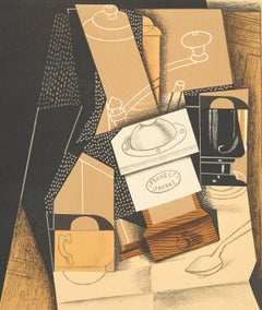 Gris, Le Moulin à Café I (Kahnweiler 26), Au Soleil du Plafond (after)