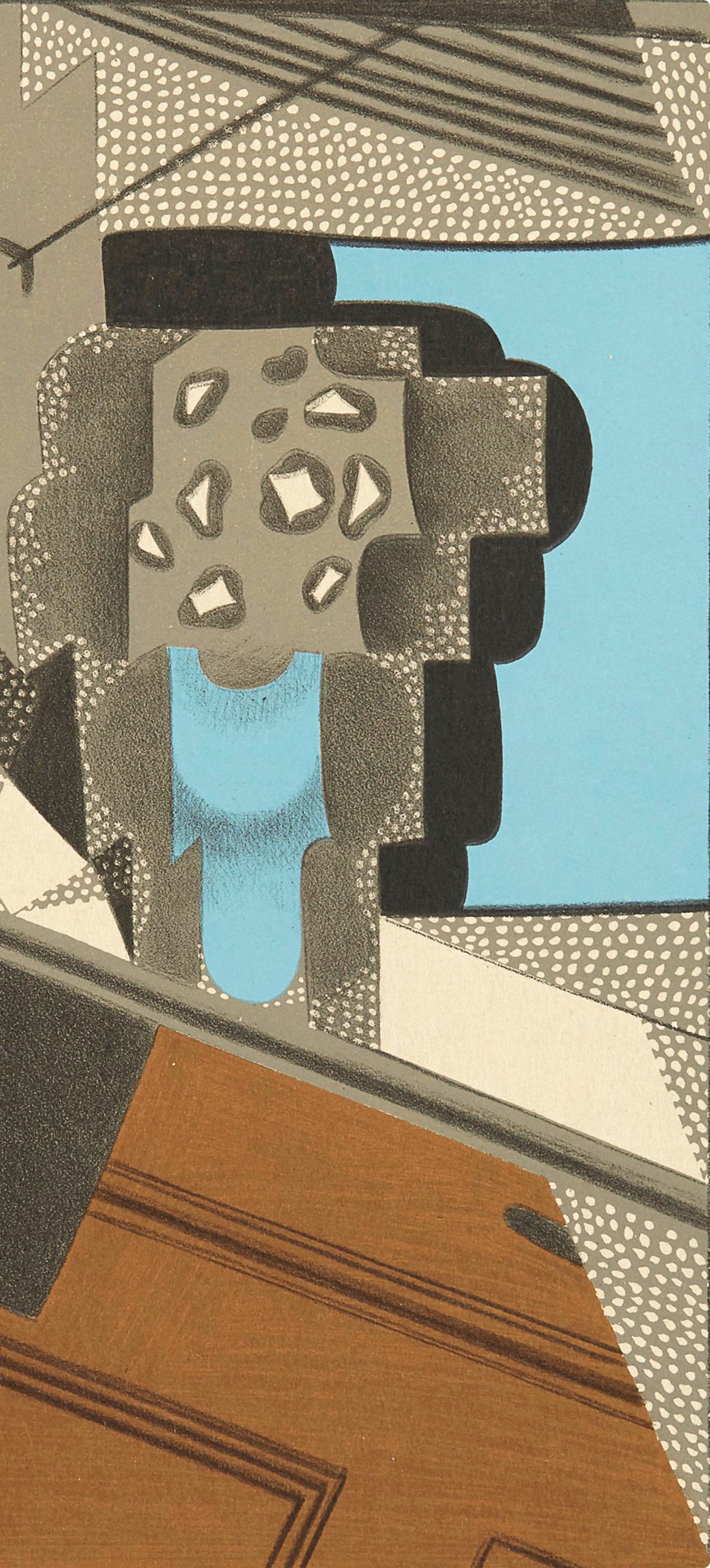 Gris, Pot de Fleurs (Kahnweiler 26), Au Soleil du Plafond (after) - Print by Juan Gris