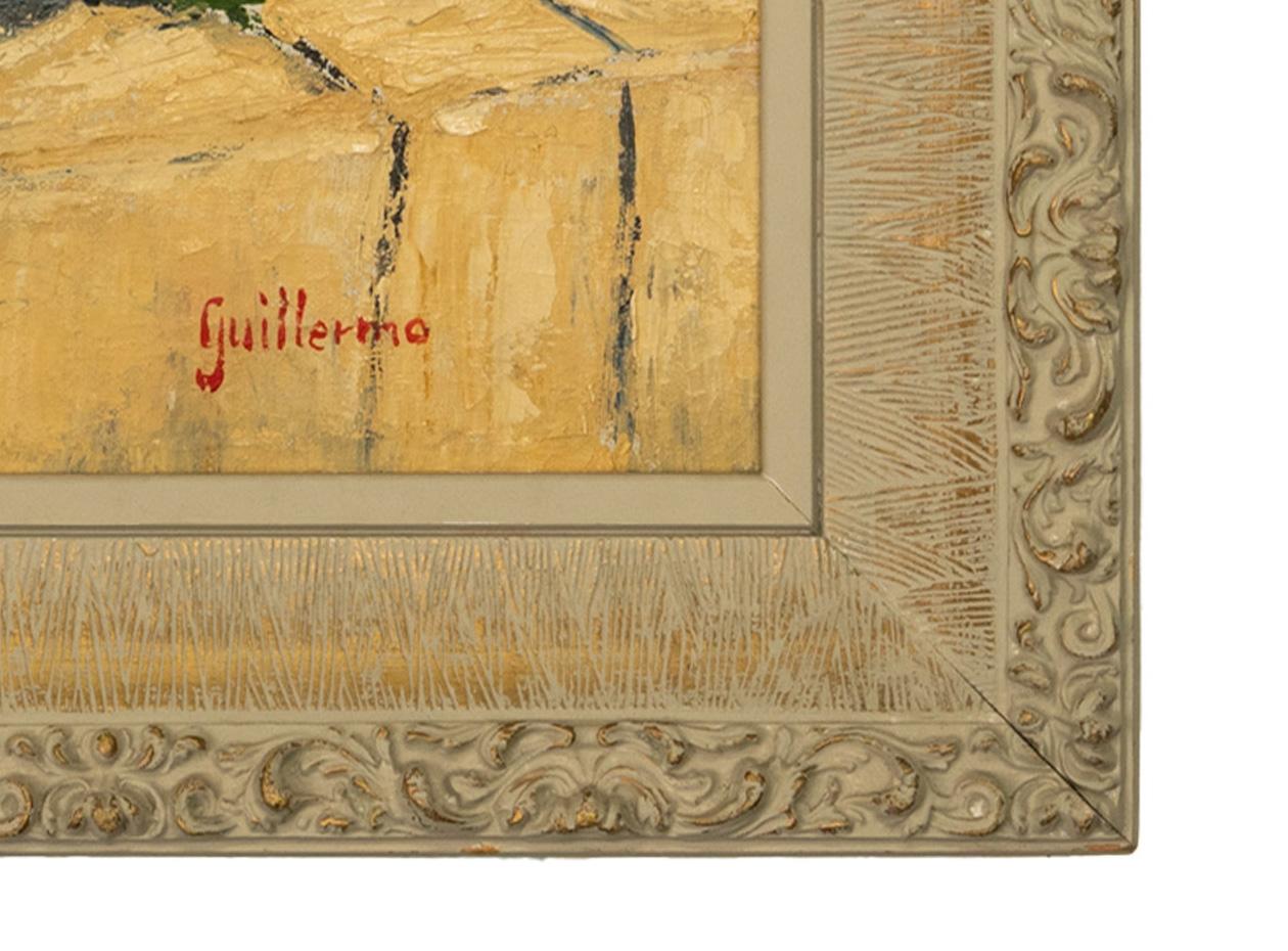  Nature morte moderniste espagnole abstraite impressionniste sur toile à l'huile 1950  en vente 8