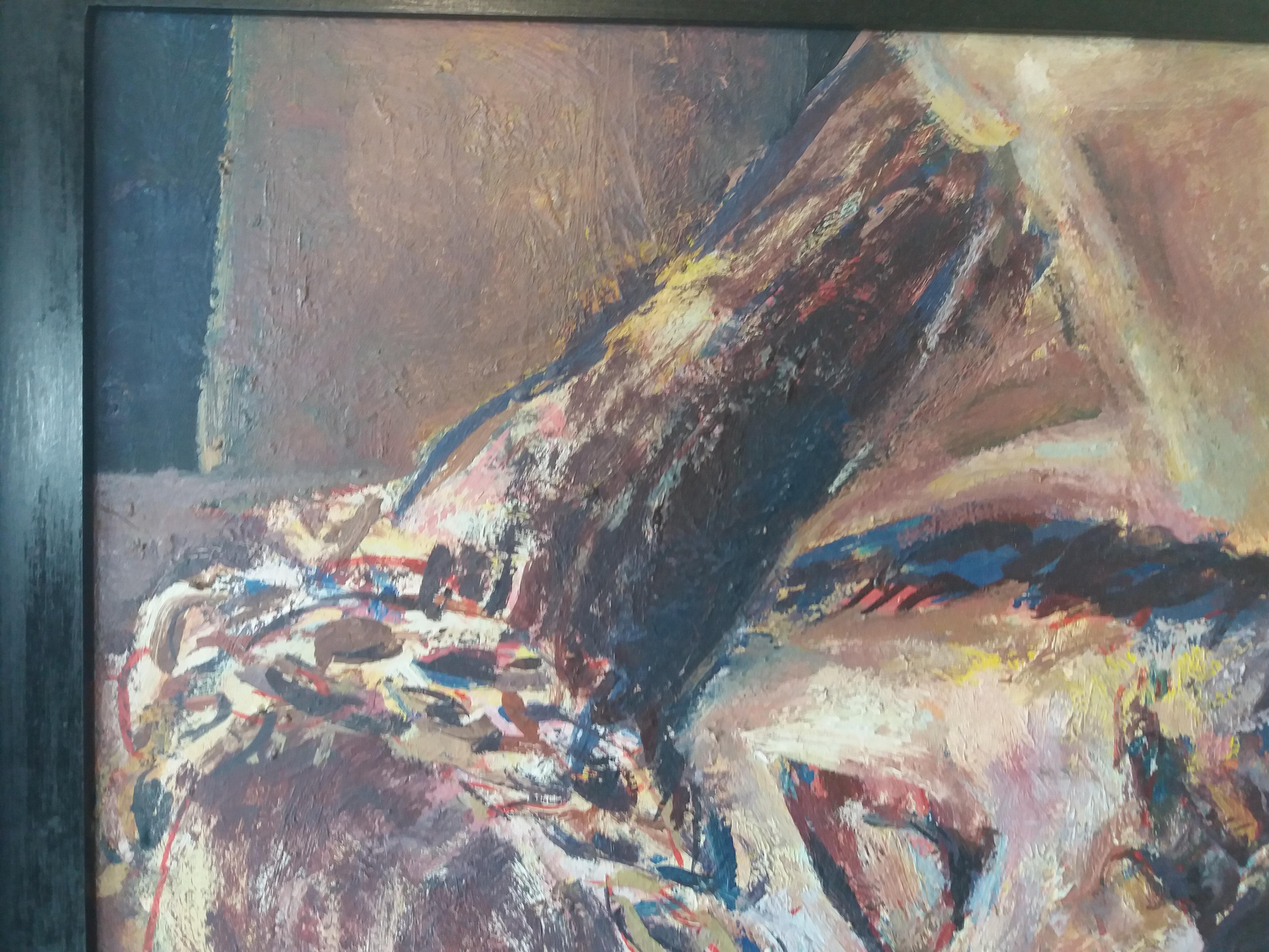Abella,  Gesù Cristo Tema religioso. pittura acrilica originale in vendita 2