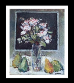 Abella   Originale - tela ad olio - pittura di natura morta
