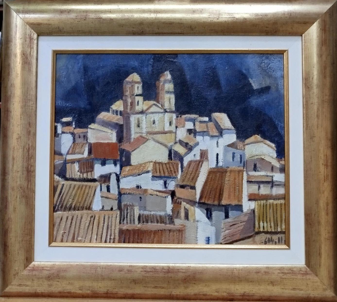 
Juan Jose Abella Rubio è nato a Estercuel, una frazione del bacino minerario di Teruel, nel marzo del 1944. Nella sua pittura sono ben presenti i colori ocra e rossastri del suo primo ambiente.
Nel 1956 lo troviamo a Pont d'Inca (Maiorca), a