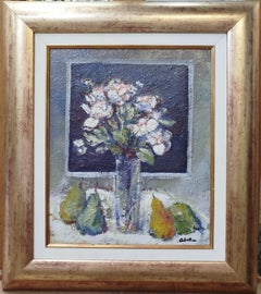 Abella 13 Original-Toile à l'huile- nature morte PEINTURE