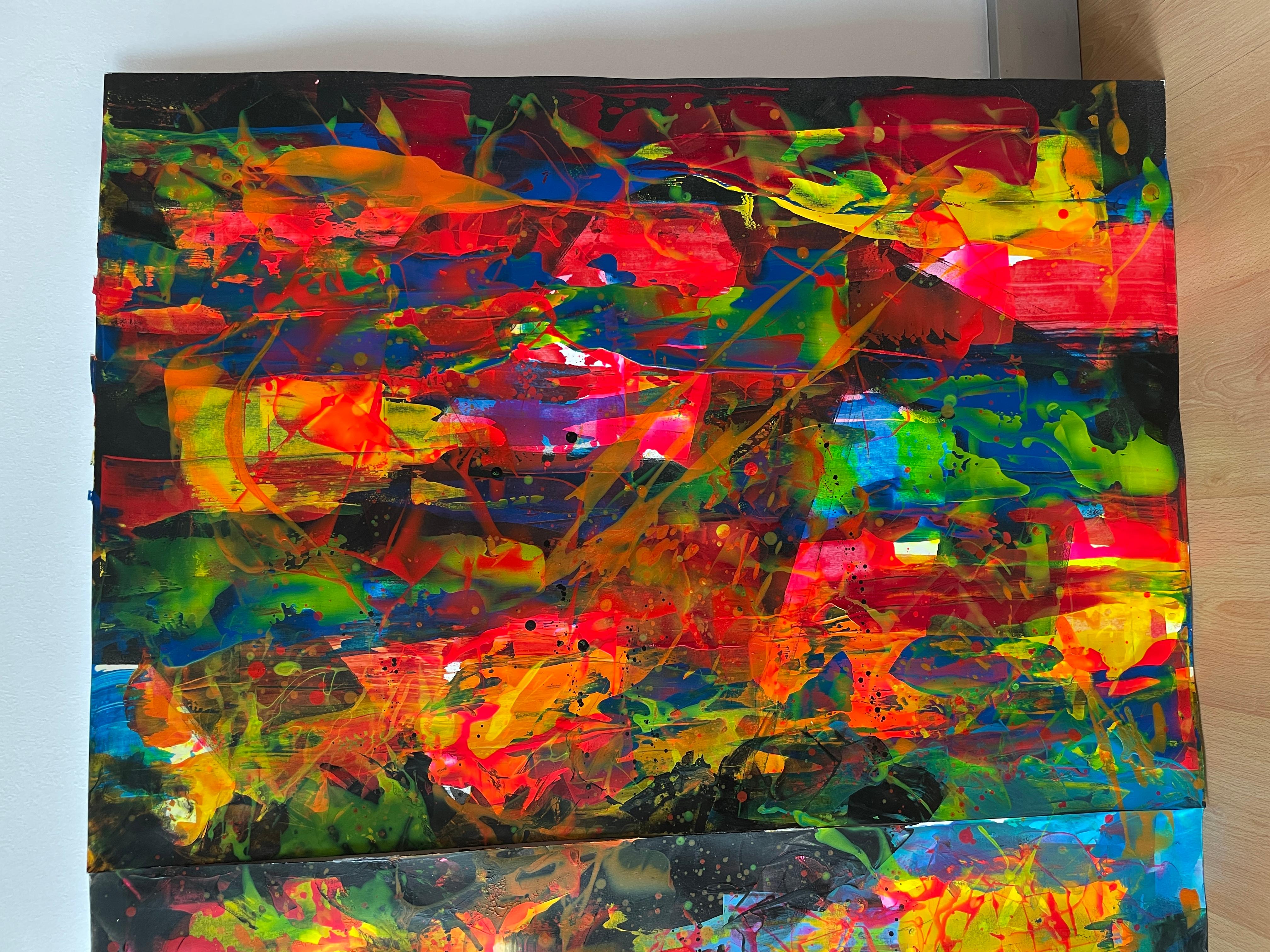 Un viaje a través del color - Tríptico en venta 5