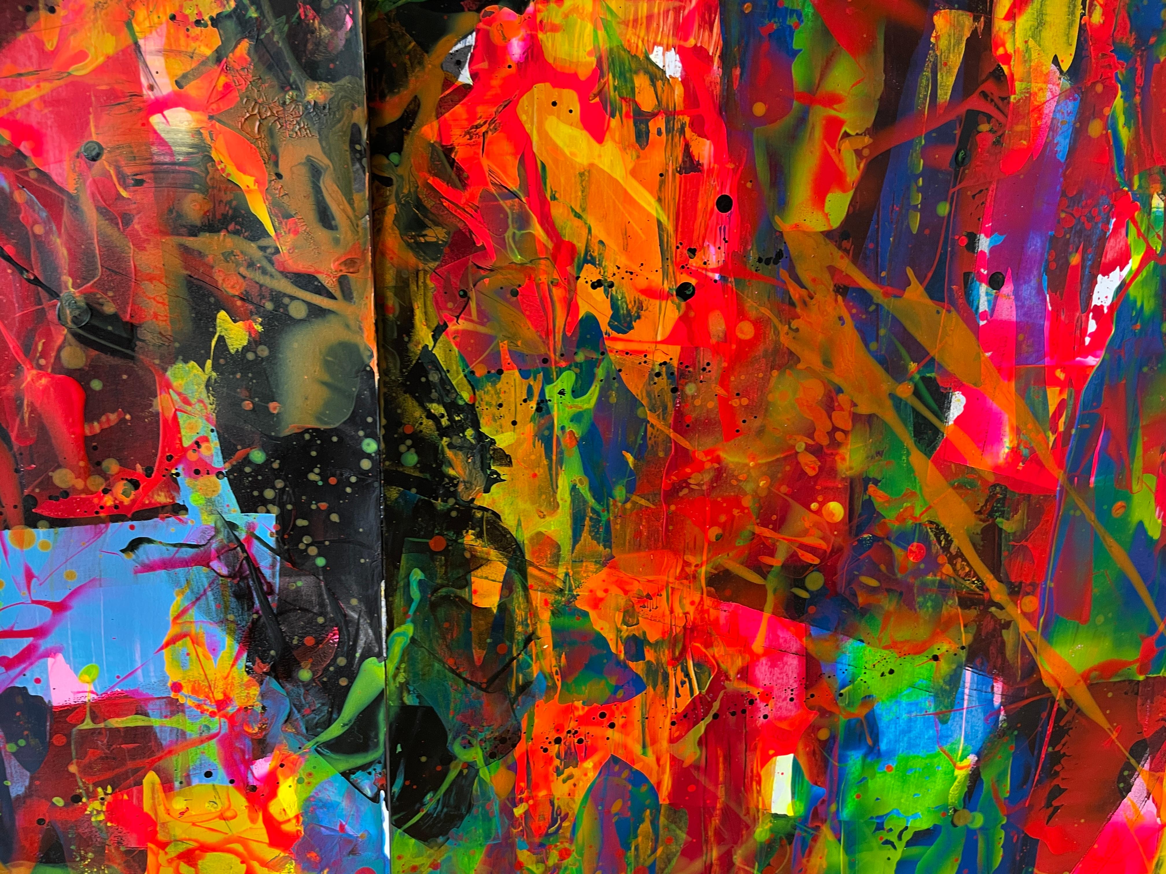 Un viaje a través del color - Tríptico en venta 13