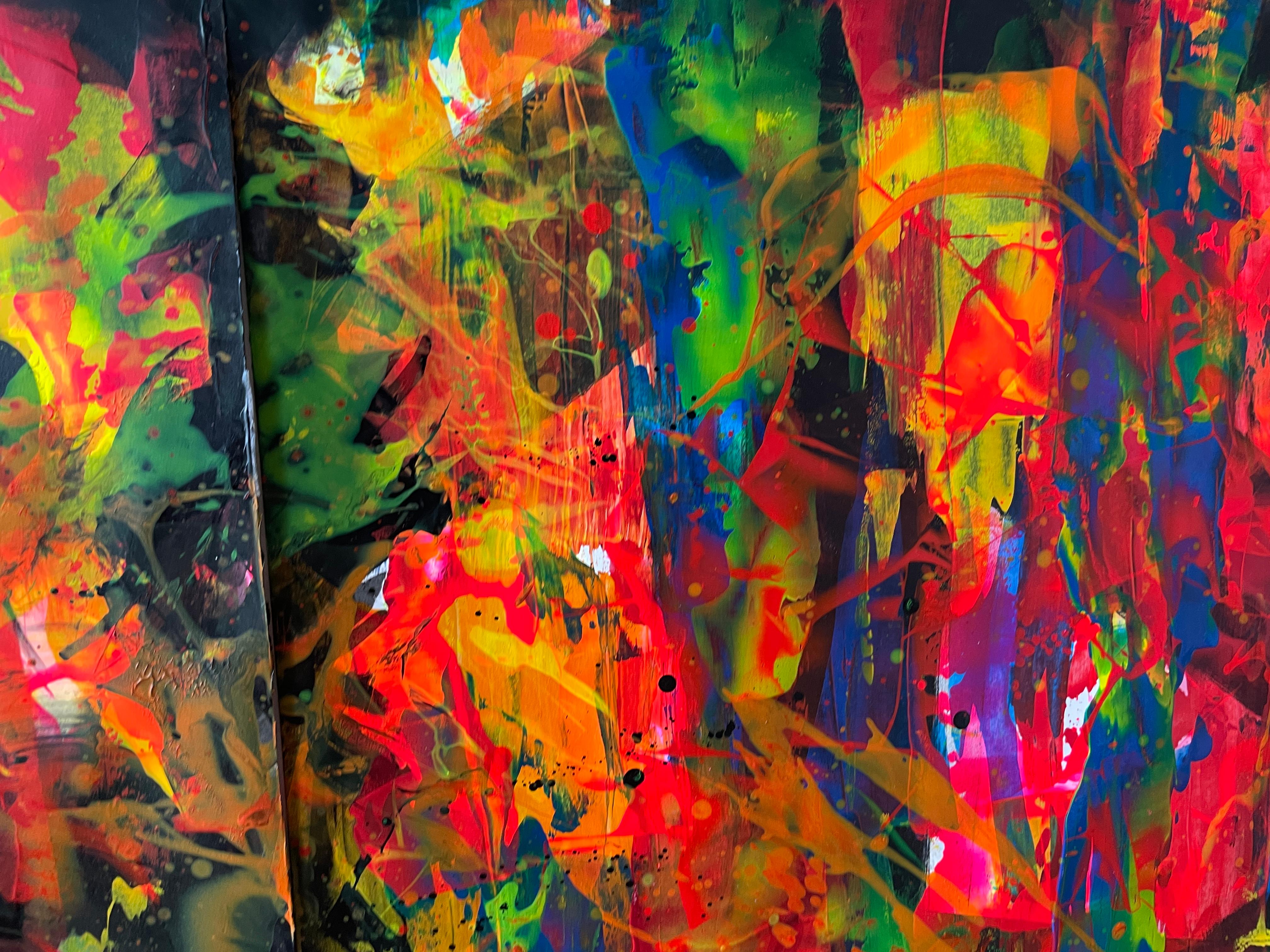 Un viaje a través del color - Tríptico en venta 14