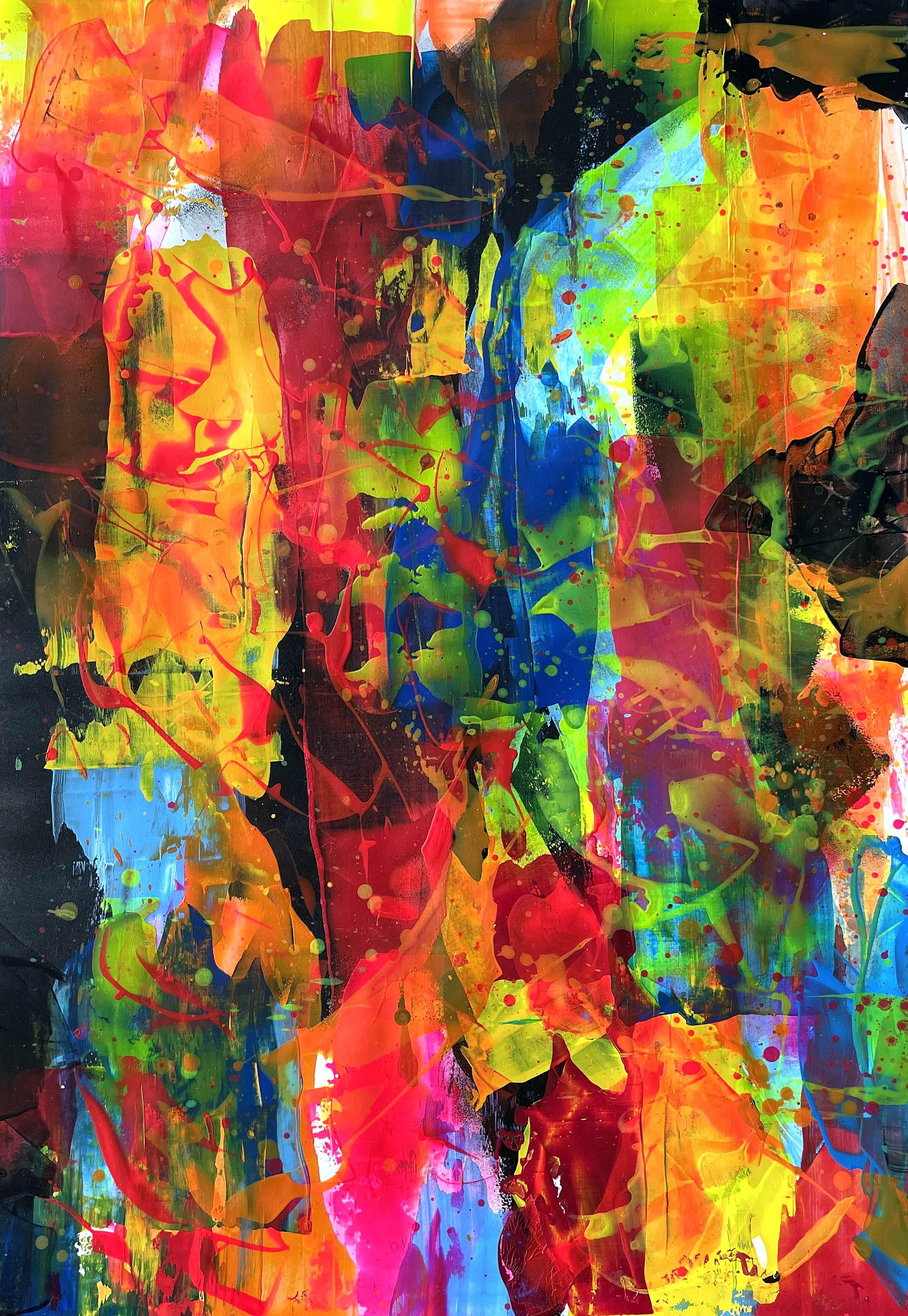 Un viaje a través del color - Tríptico - Interior Painting Beige de Juan Jose Garay