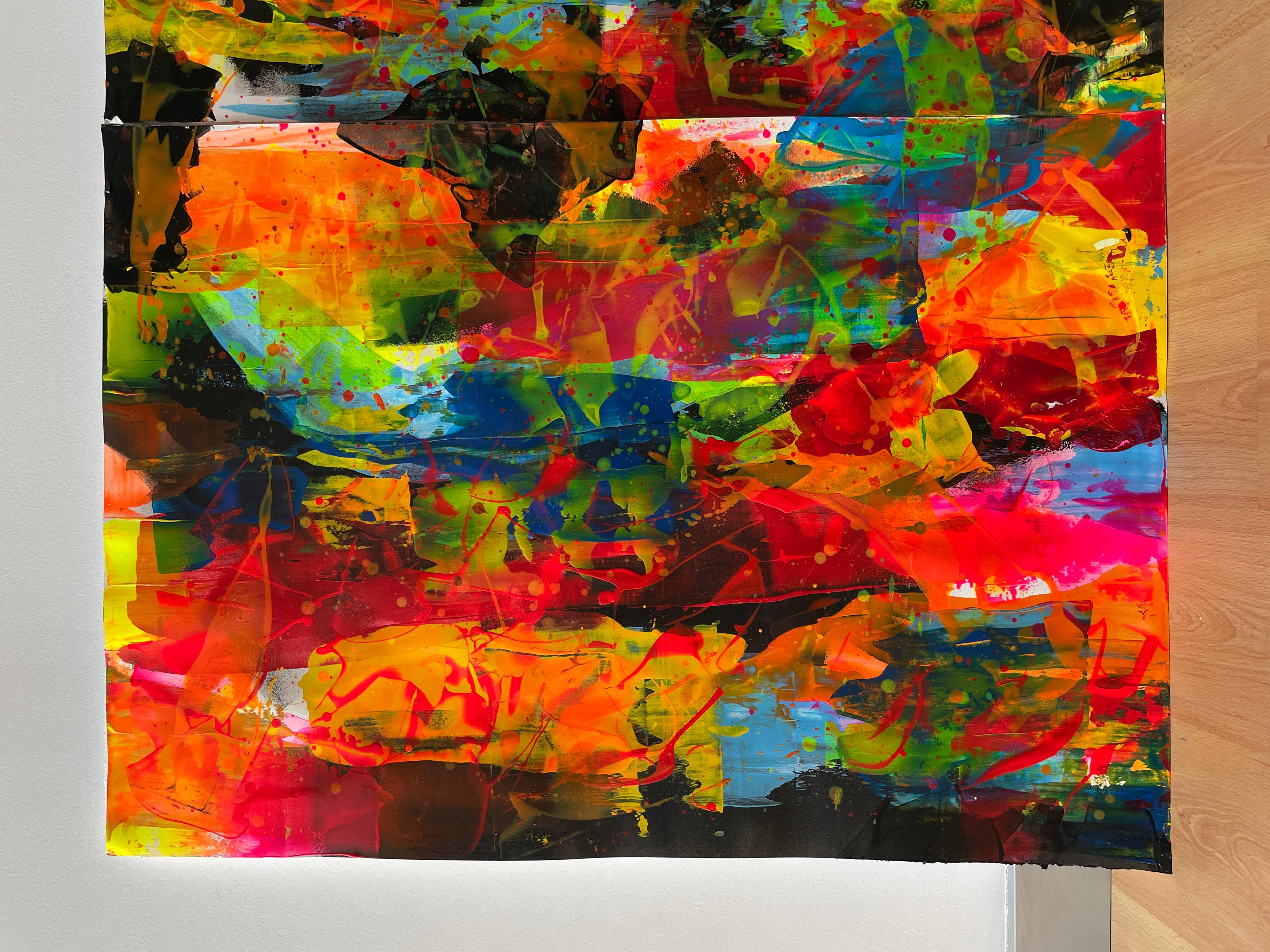 Un viaje a través del color - Tríptico en venta 3