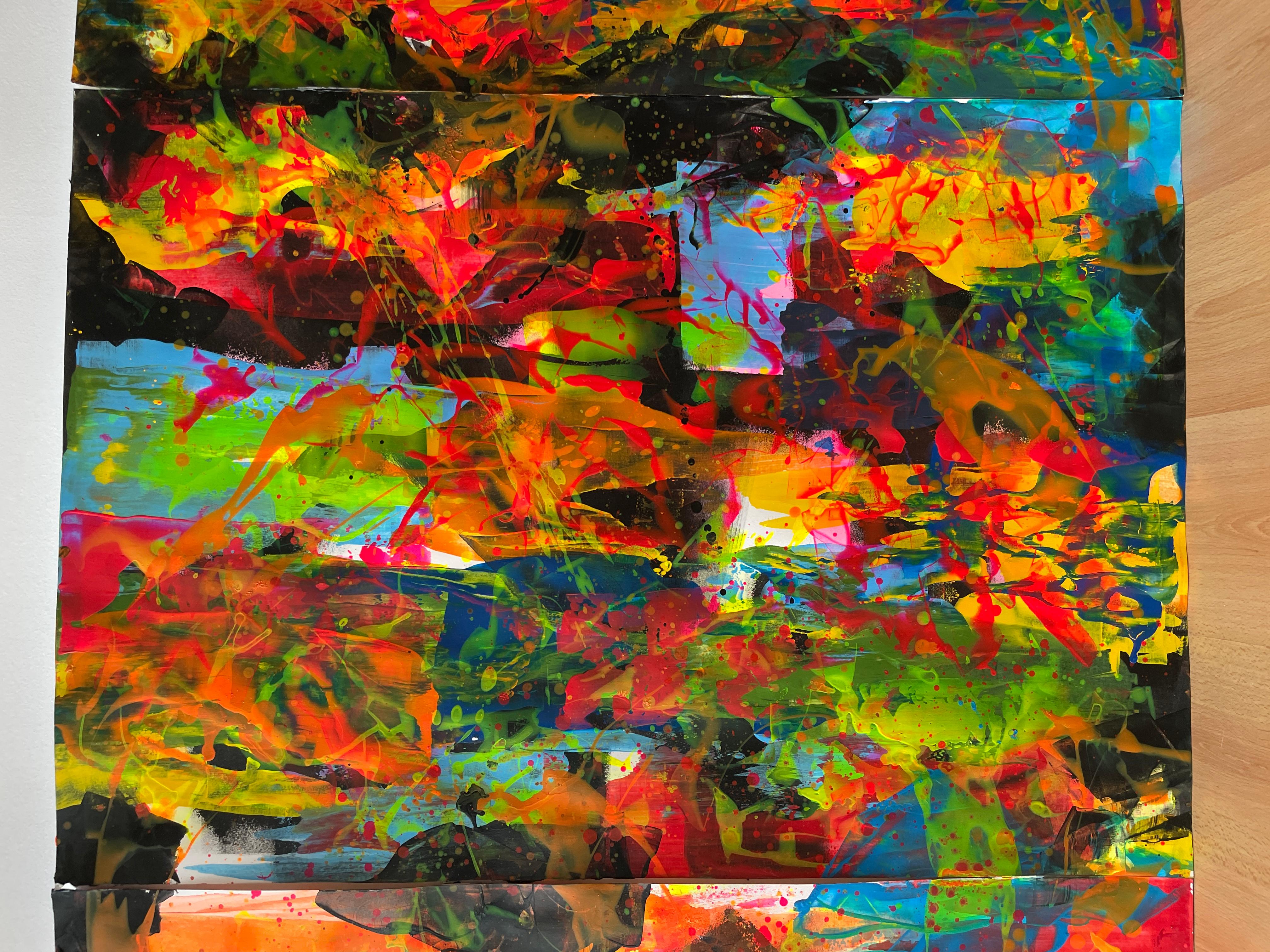 Un viaje a través del color - Tríptico en venta 4