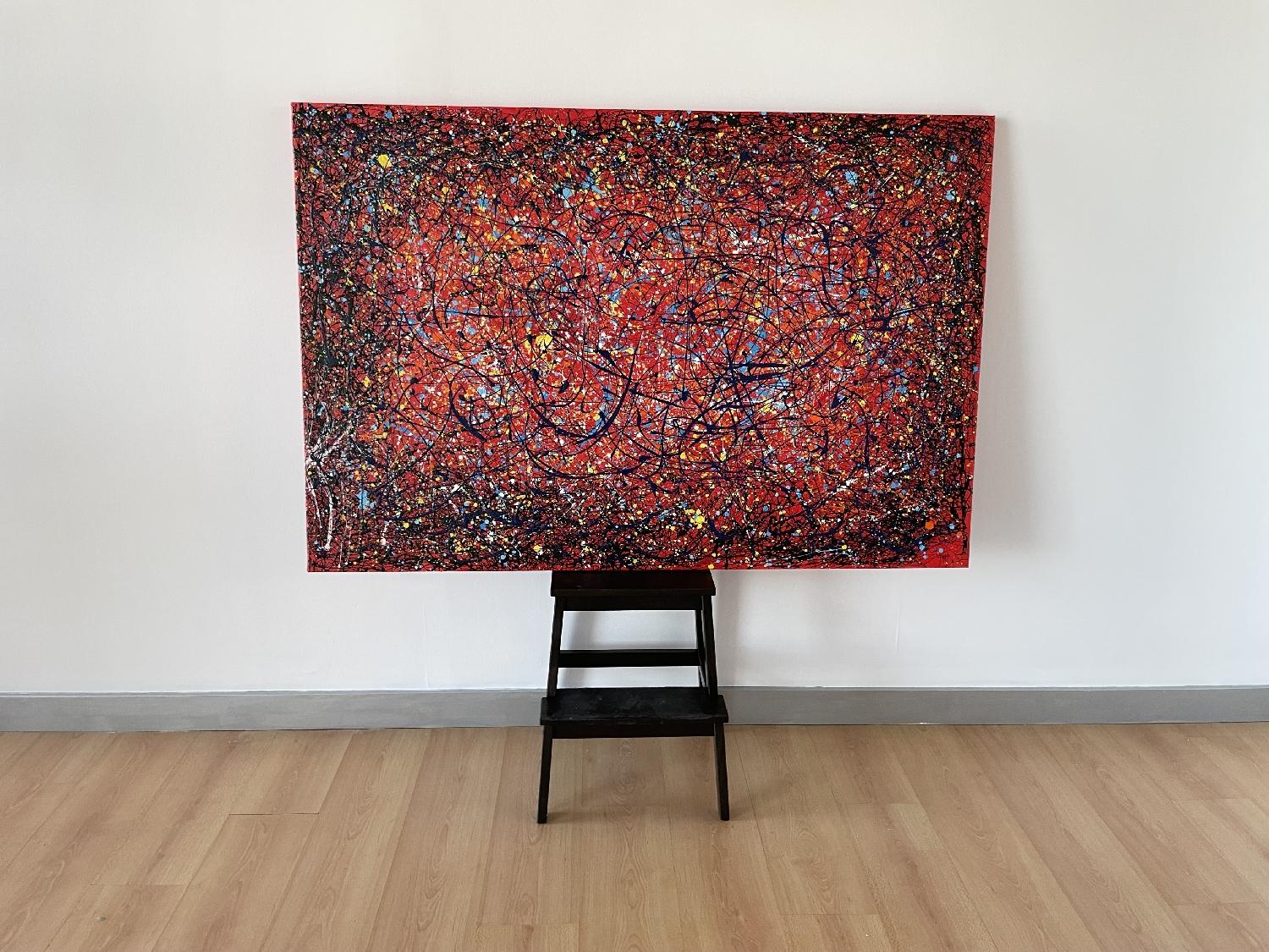 Une véritable histoire d'amour ne doit jamais avoir de fin - Painting de Juan Jose Garay