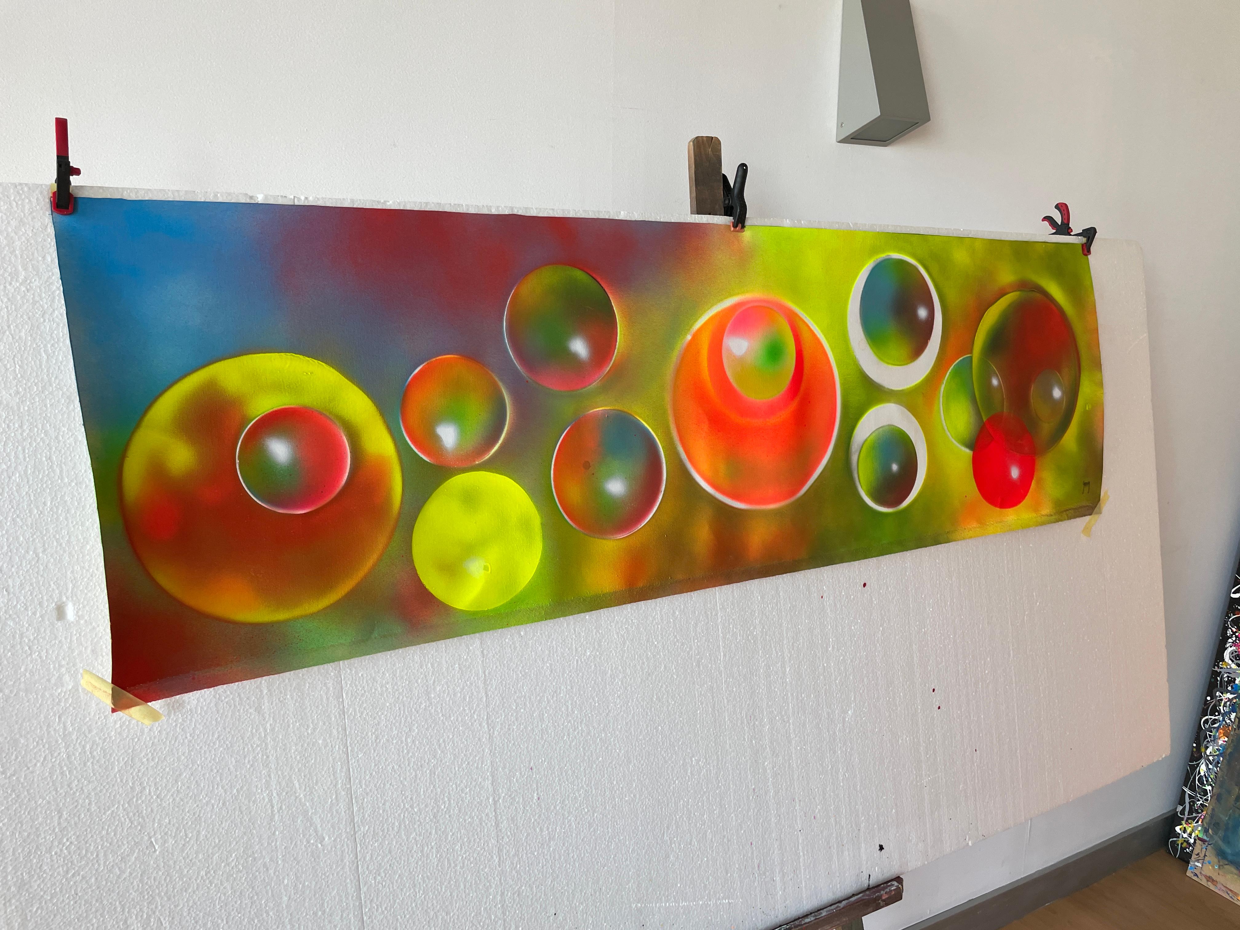 Abstract Dance - Abstract Expressionist Painting by Juan Jose Garay