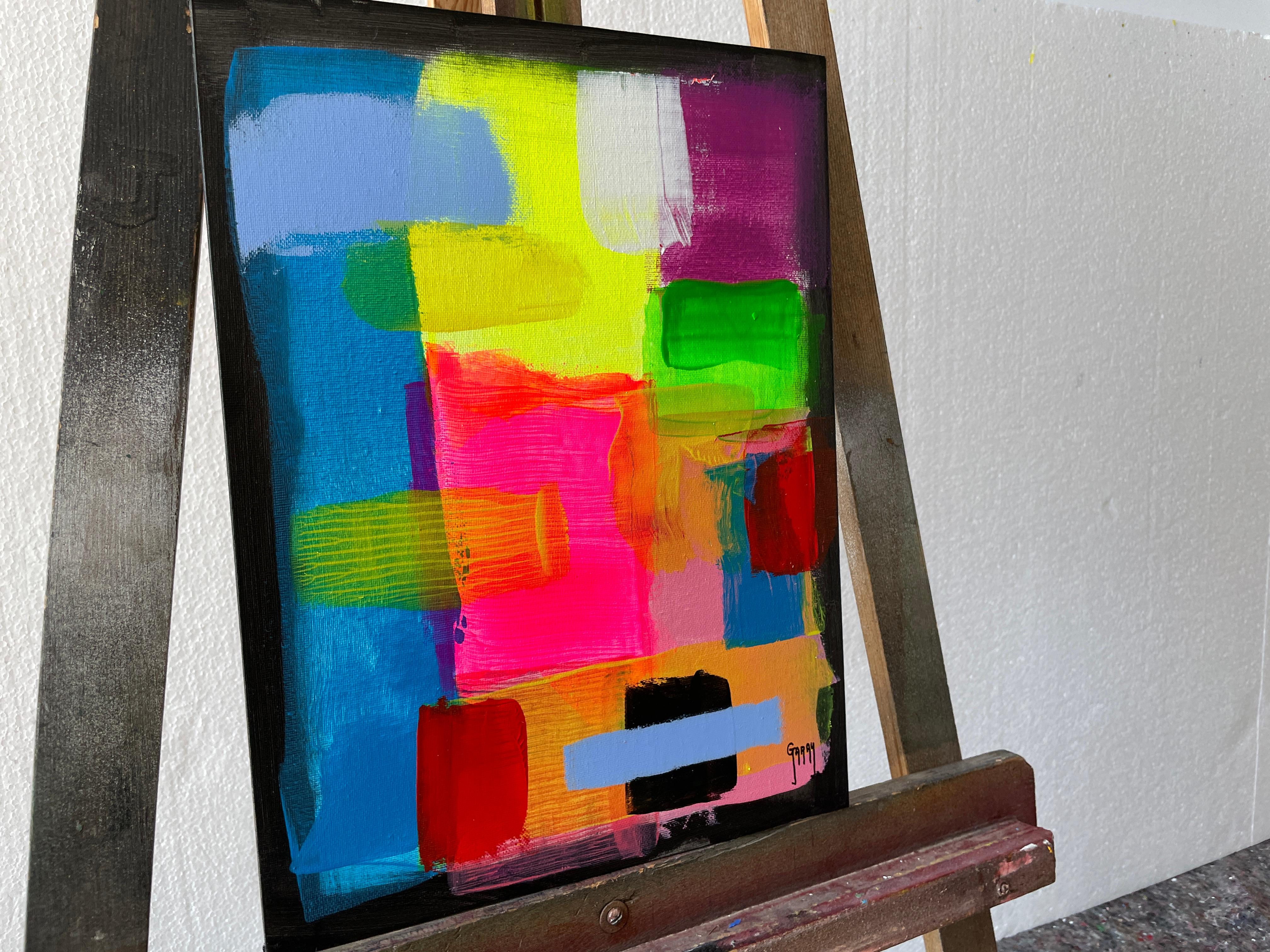 Abstract little Real 021 - Painting by Juan Jose Garay