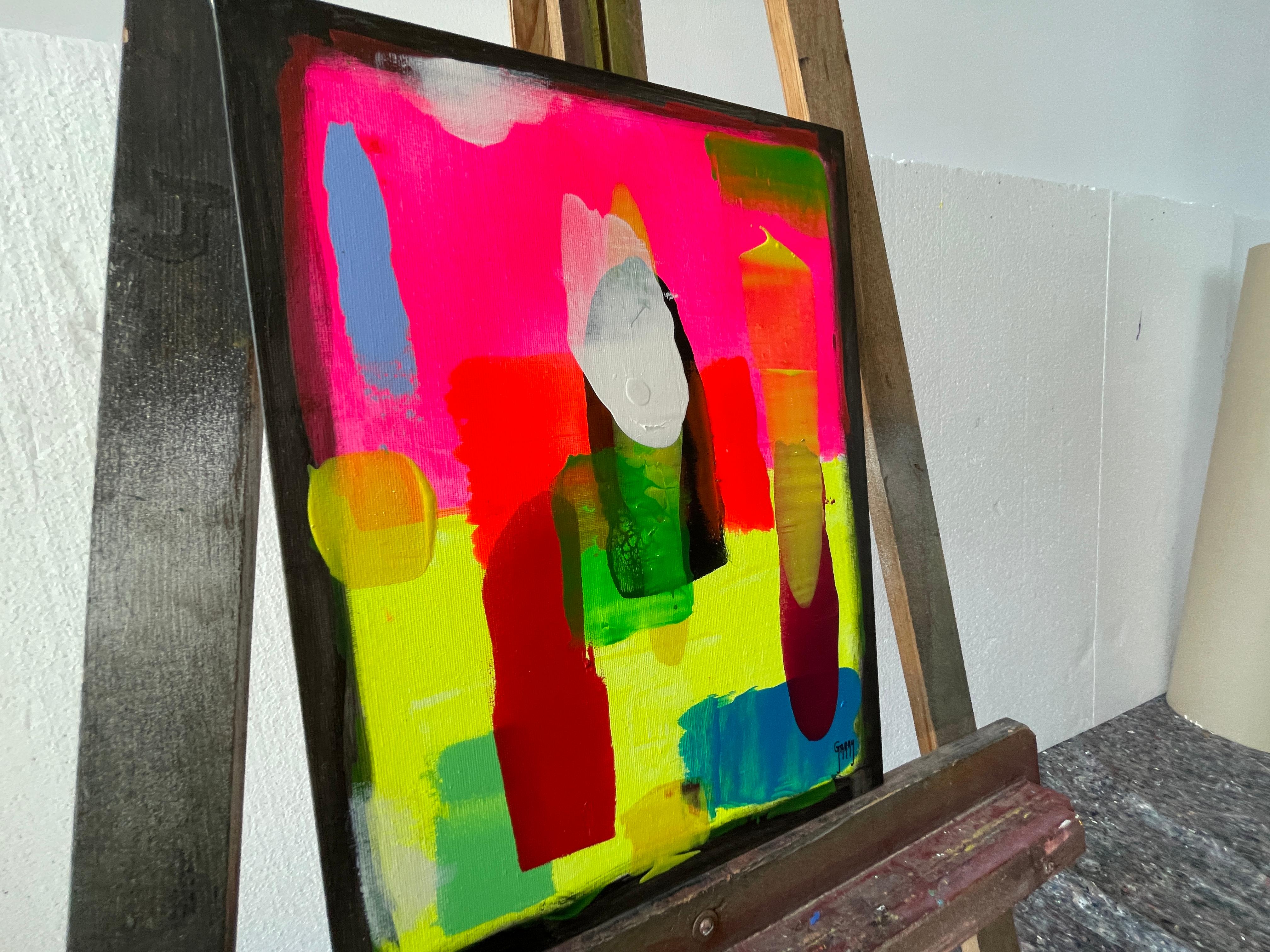 Abstraktes, kleines, echtes 022 (Abstrakter Expressionismus), Painting, von Juan Jose Garay