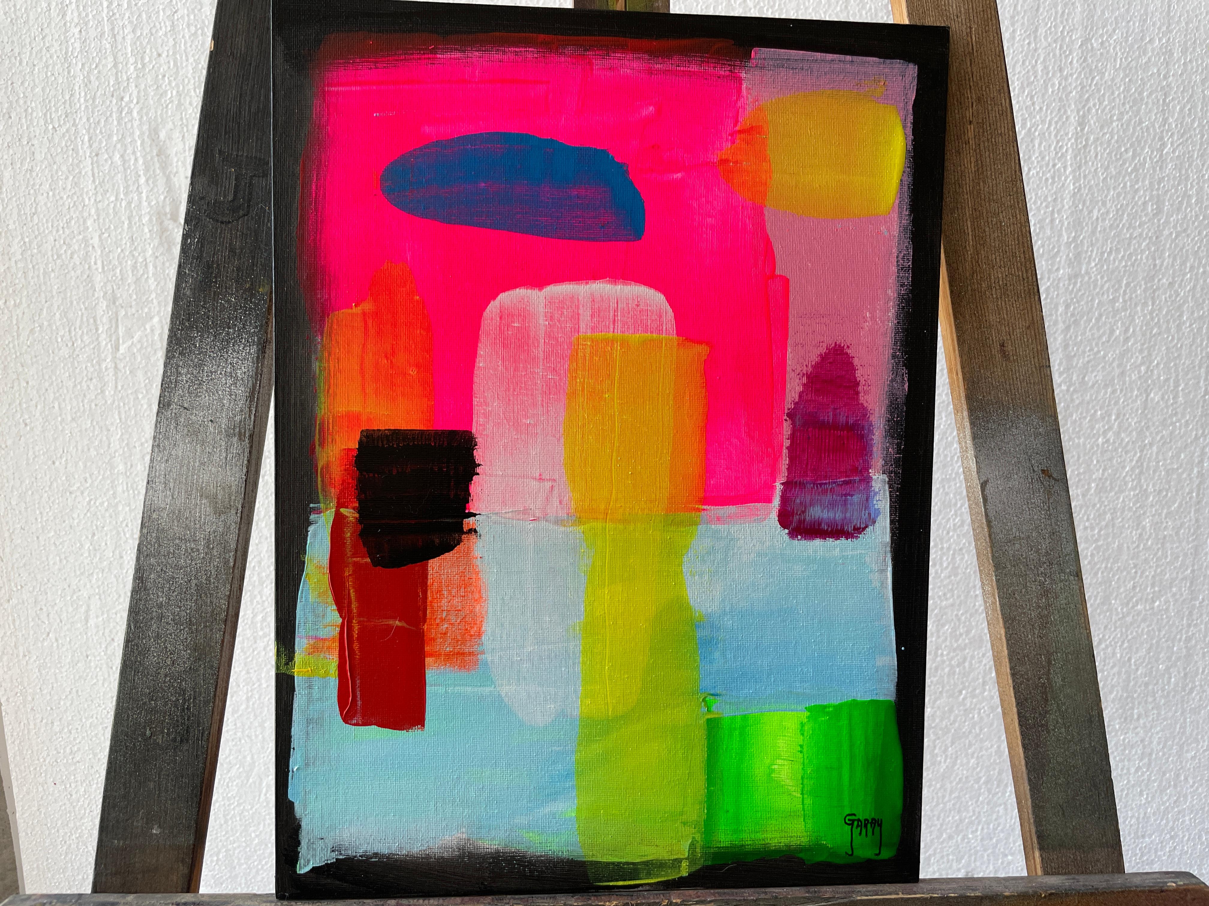Abstraktes, kleines, echtes 024 (Abstrakter Expressionismus), Painting, von Juan Jose Garay