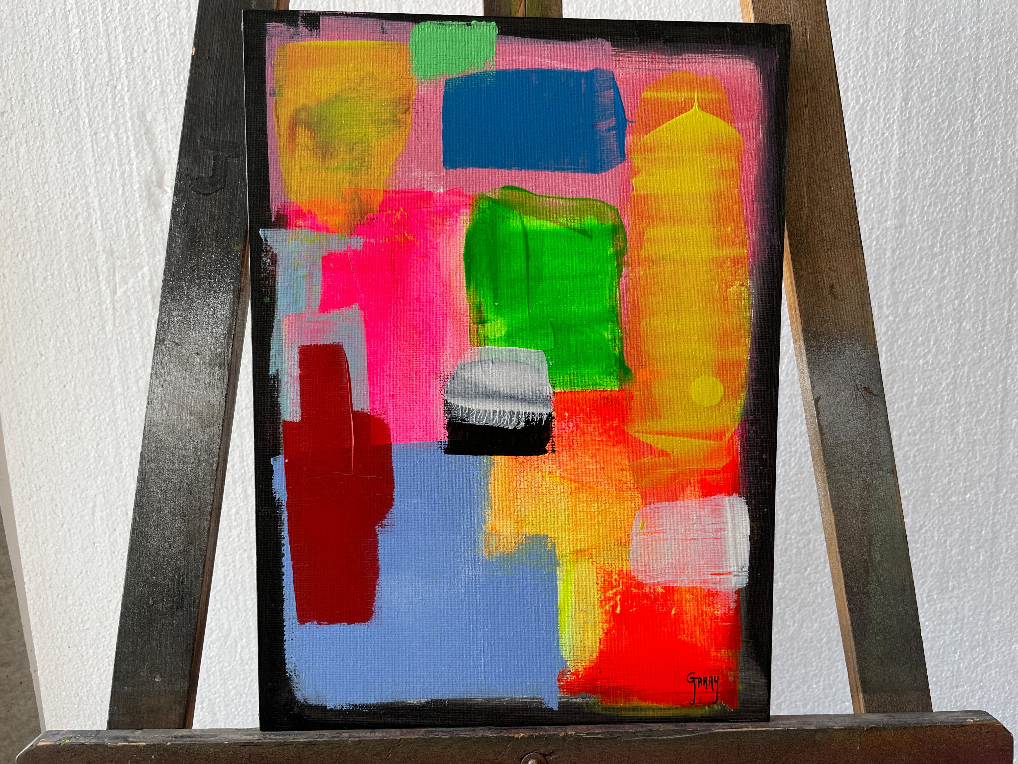 Abstraktes, kleines, echtes 025 (Abstrakter Expressionismus), Painting, von Juan Jose Garay