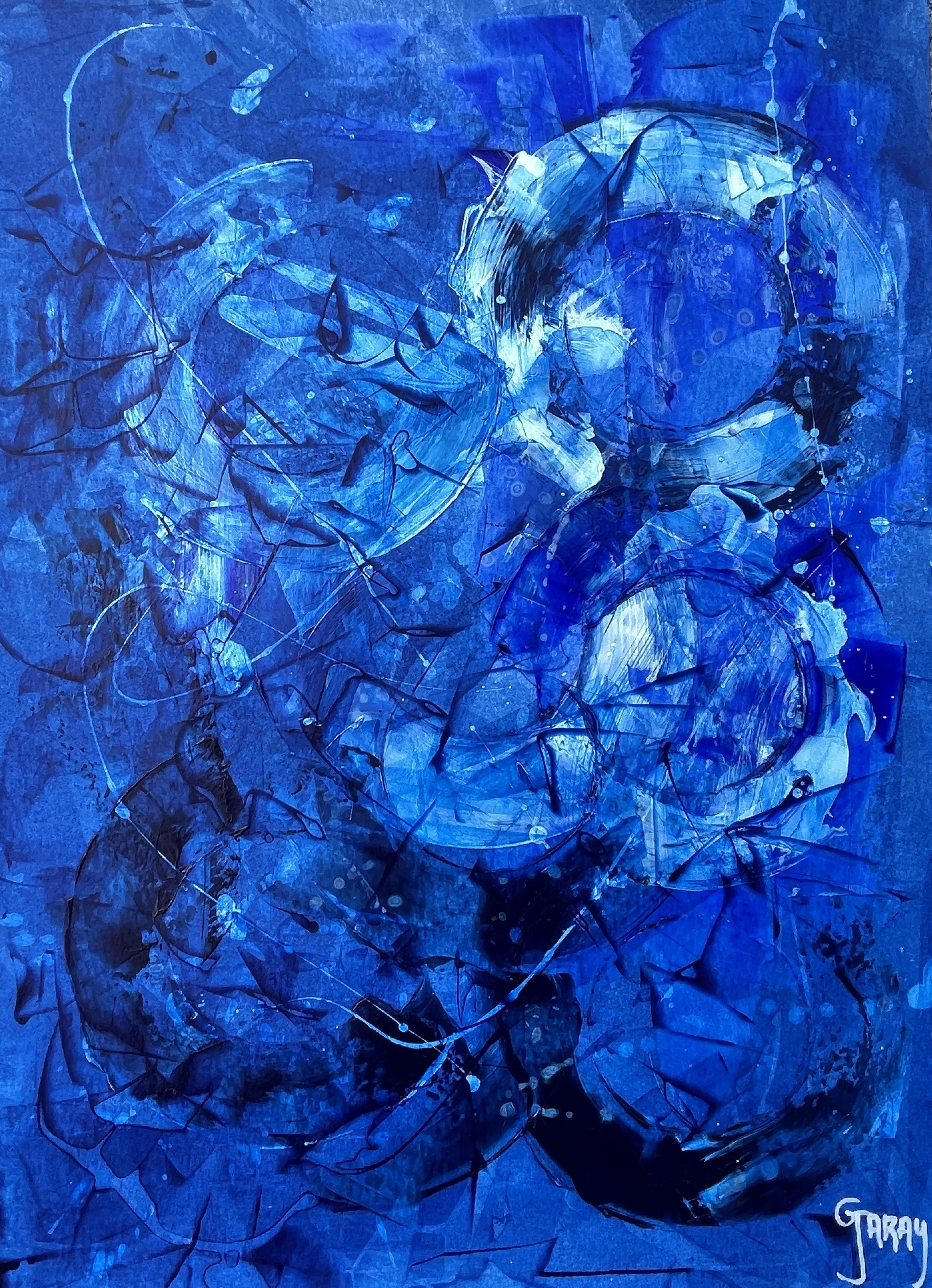 Abstract Paper 004 - Painting by Juan Jose Garay