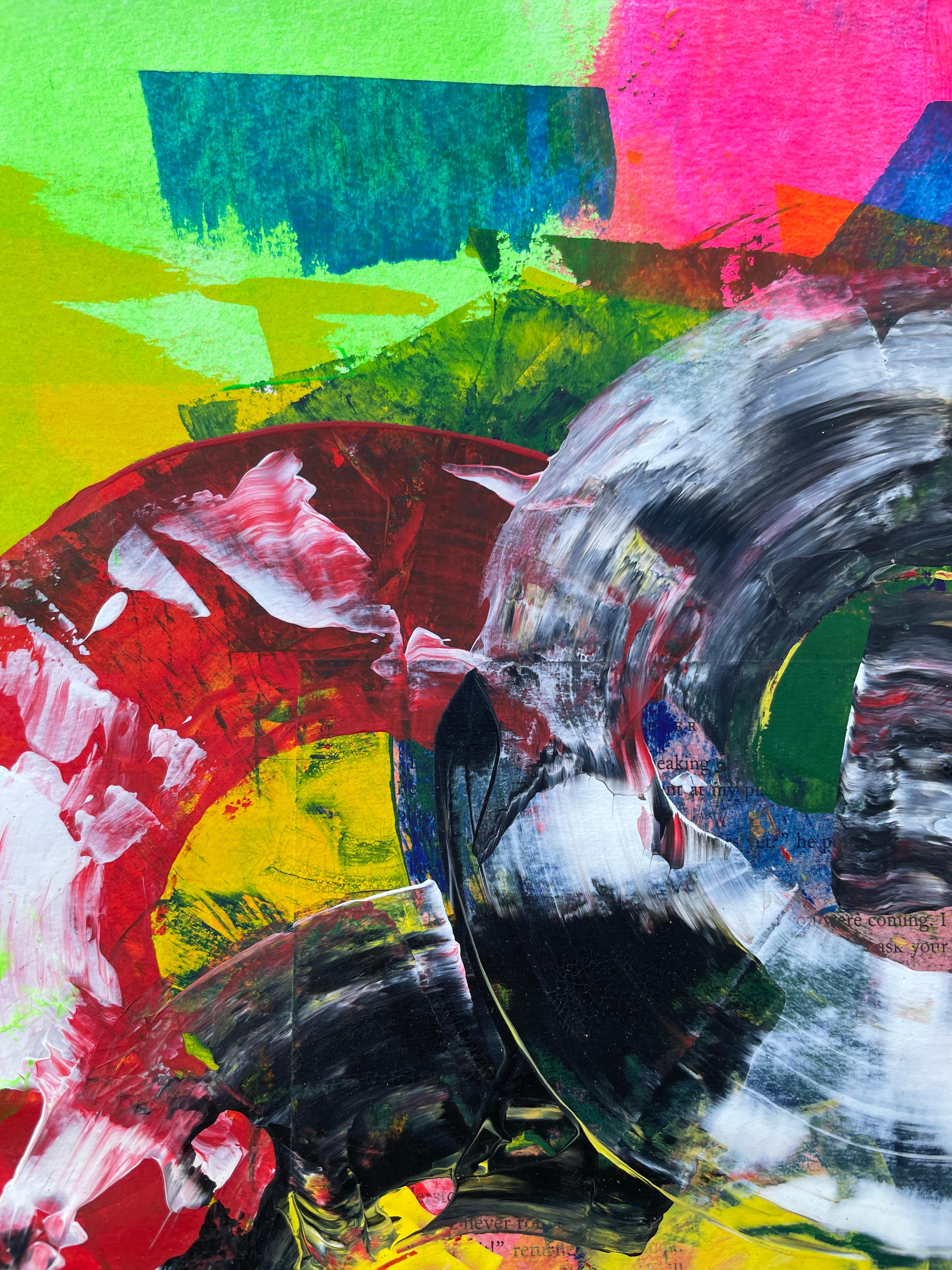 Abstraktes Papier 008 (Grau), Abstract Painting, von Juan Jose Garay